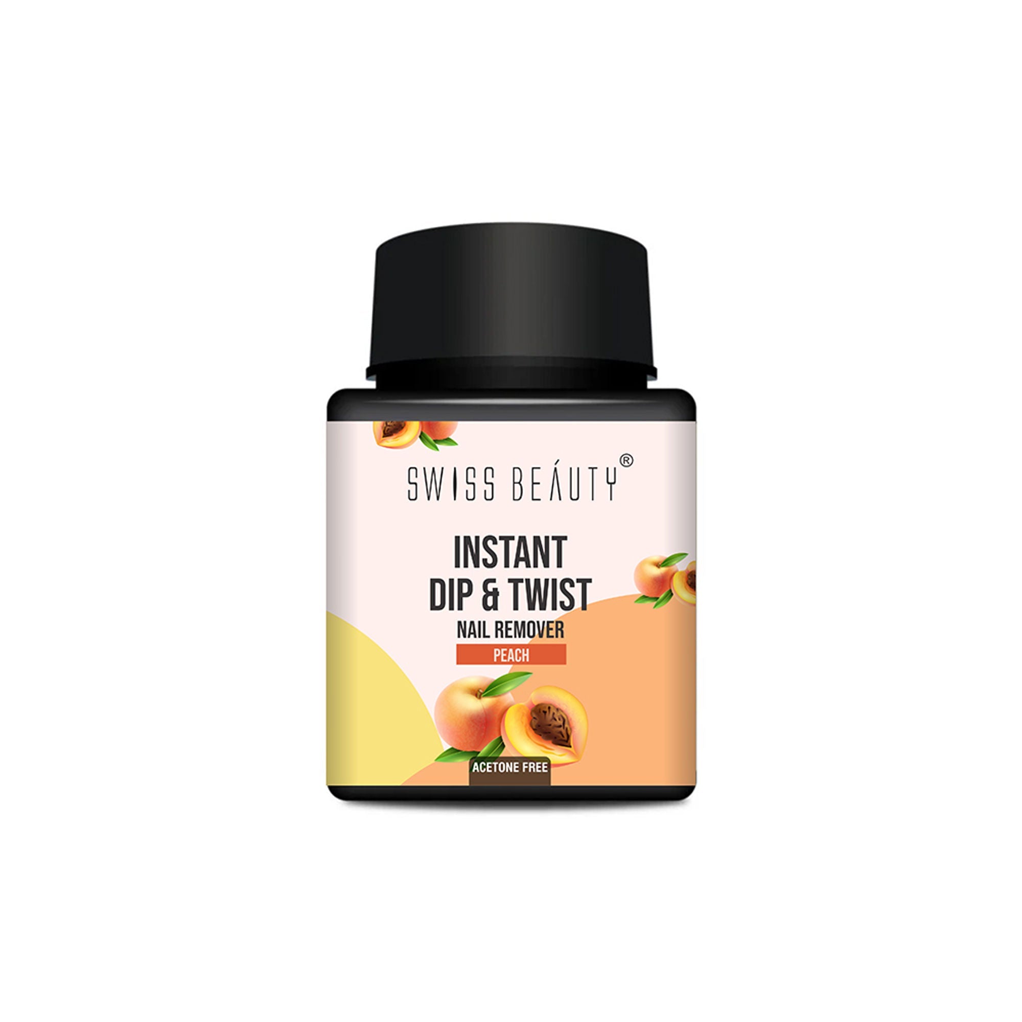 Swiss Beauty Instant Dip & Twist Nail Paint Remover - Peach
