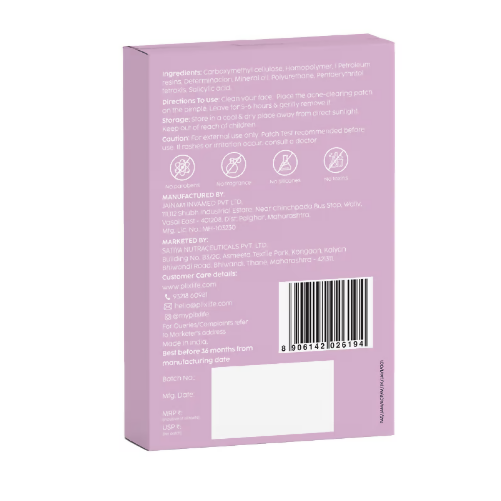 PLIX The Plant Fix Salicylic Acid Acne Patch