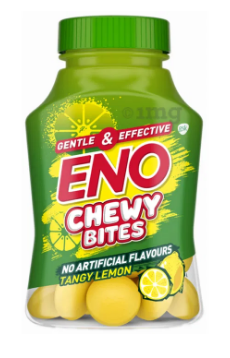 Eno Chewy Bites Tangy Lemon and Zesty Orange