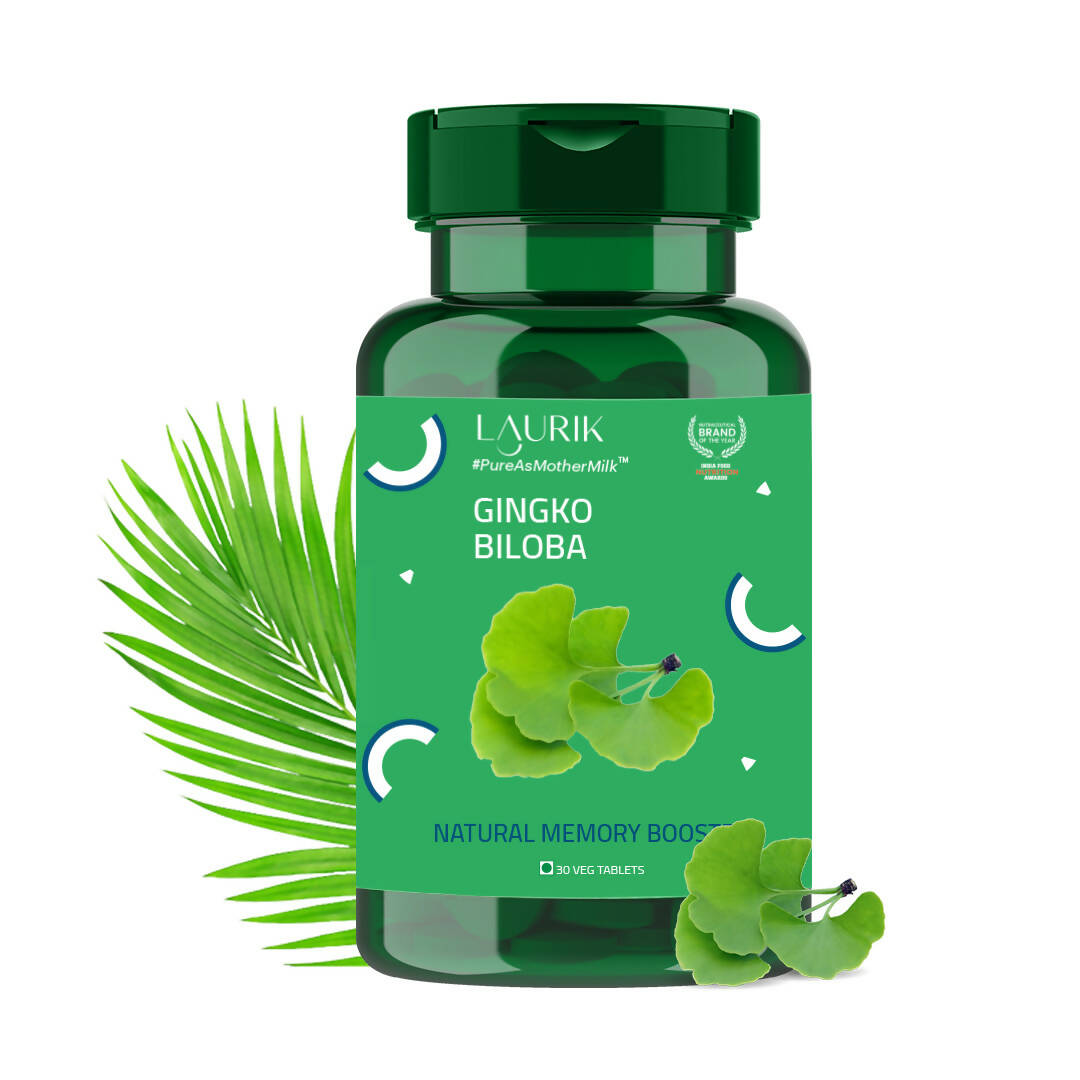 Laurik Foods Ginkgo Biloba 120 Mg Tablets