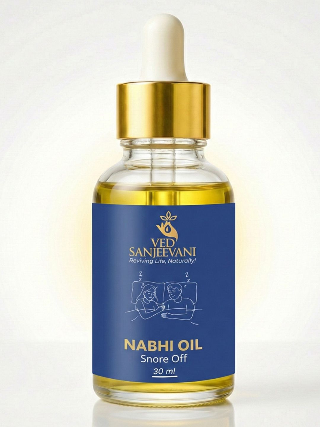 Ved Sanjeevani Snore Off Nabhi Oil