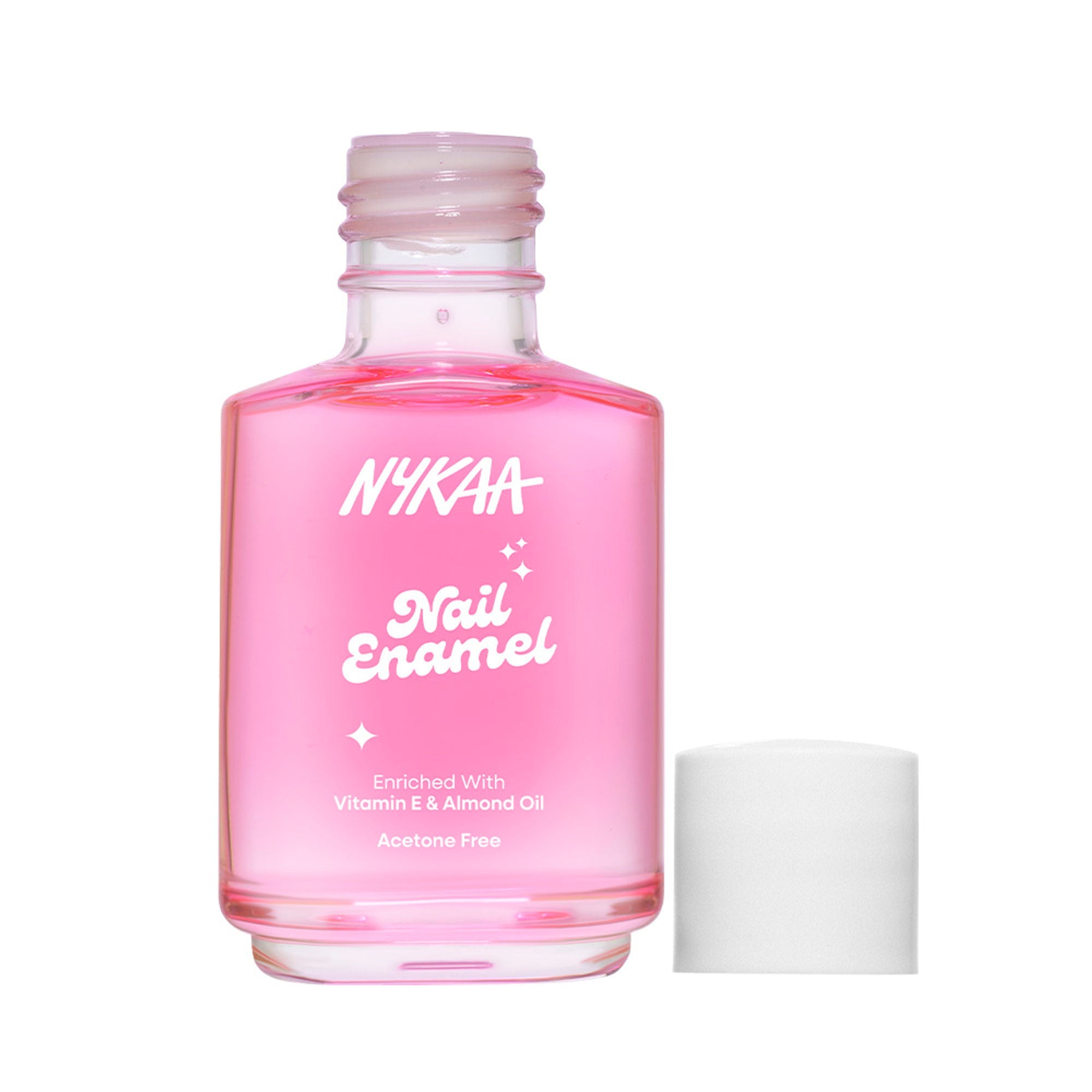 Nykaa Skin Nail Polish Remover with Vitamin E, Jojoba & Almond Oil For Nourishment & Gentle Cleansing