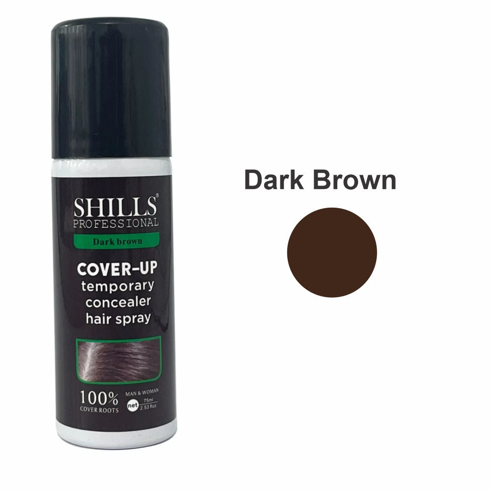 Shills Professional Touch-Up Hair Spray-Brown