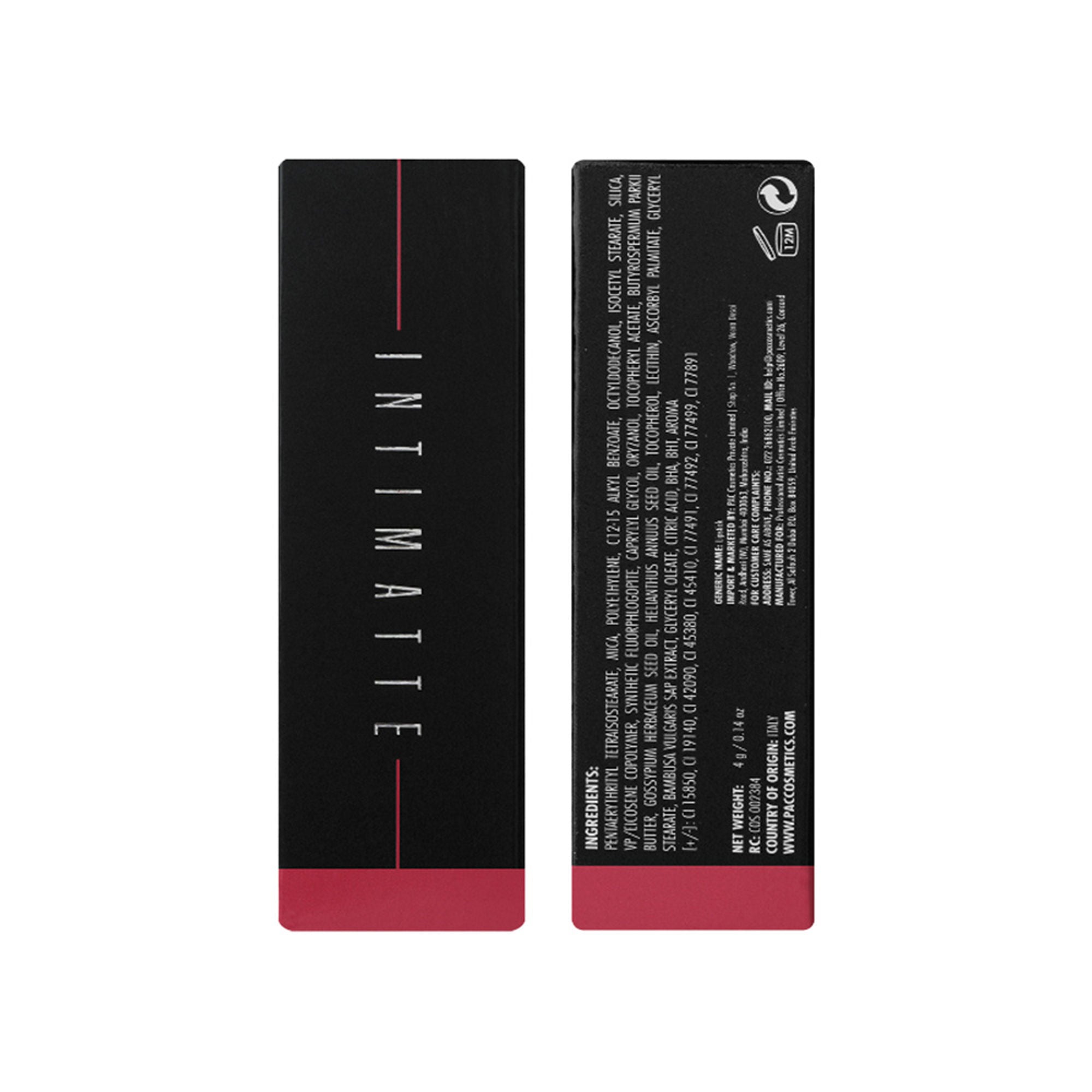 PAC Studio Intimatte Lipstick - Skip A Beat