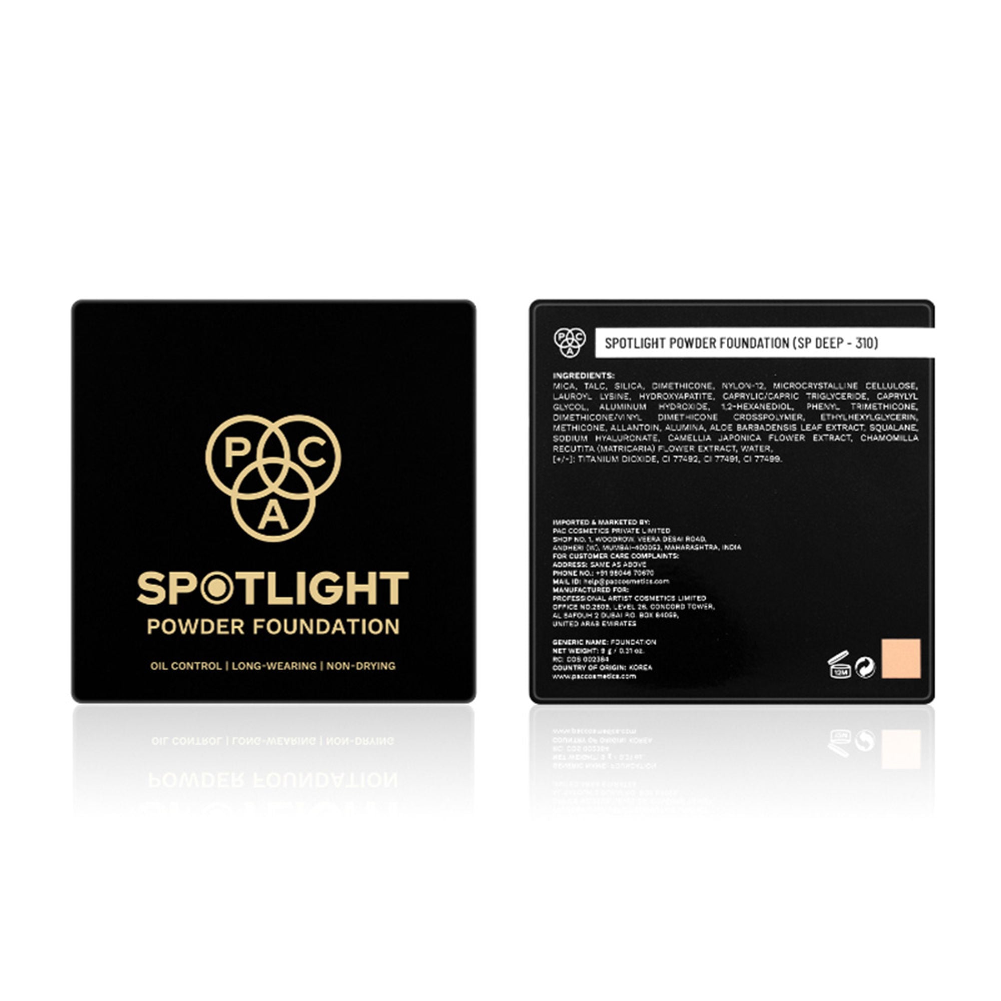 PAC Studio Spotlight Powder Foundation - SP Deep 310