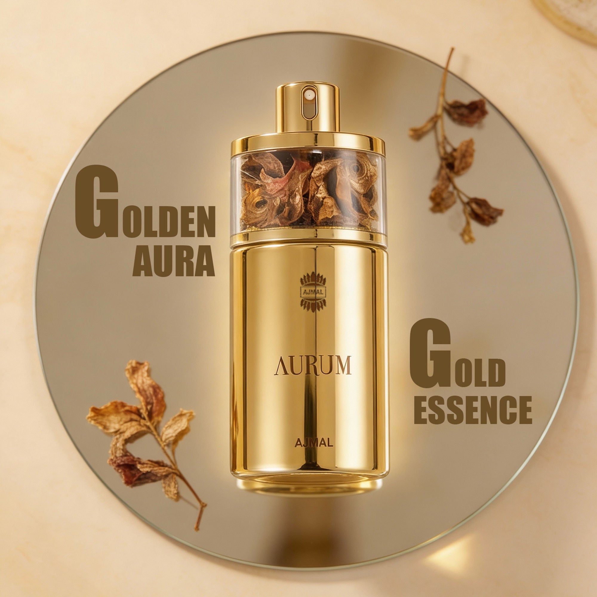 Ajmal India Aurum Edp Perfume For Women Fresh Fruity Luxury Fragrance