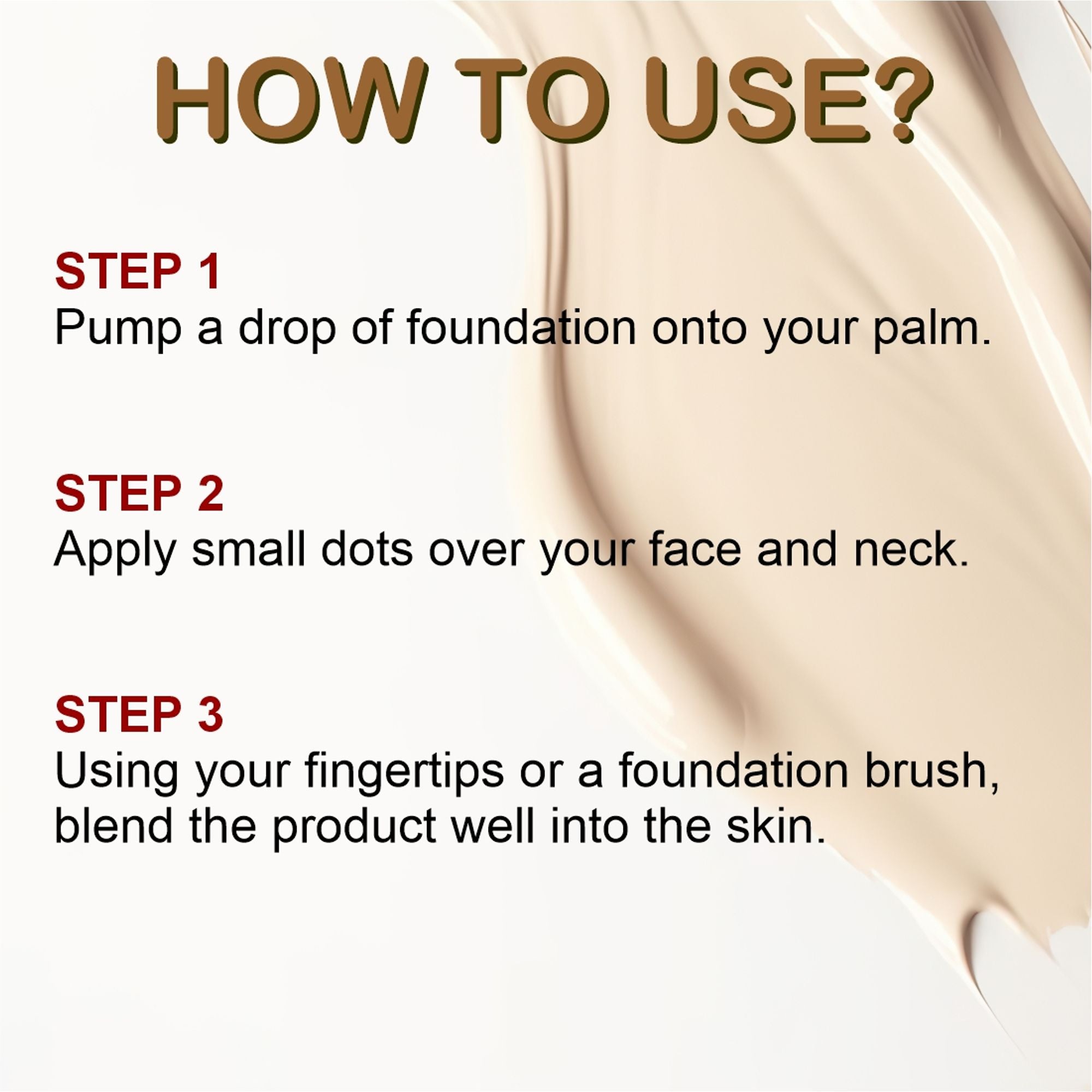 Matt Look High Coverage Foundation - Vanilla