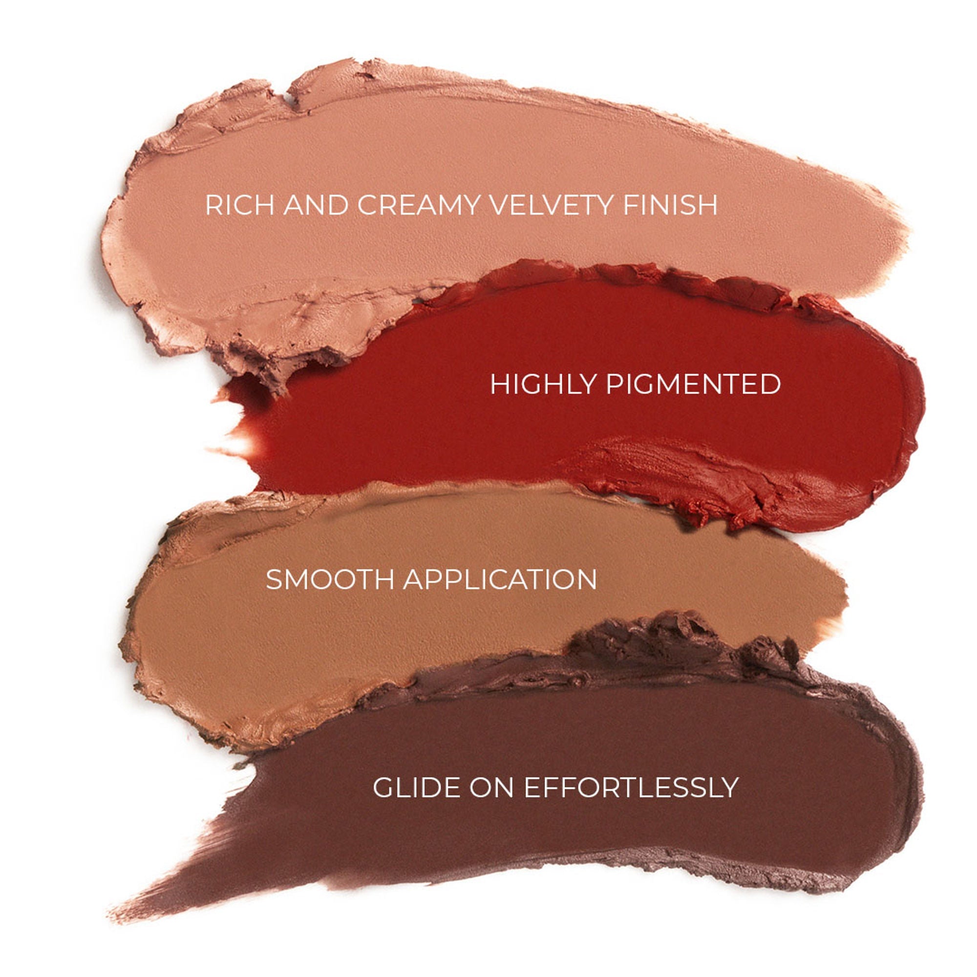 Makeup Revolution Lip Allure Soft Satin Lipstick - Vibe Red