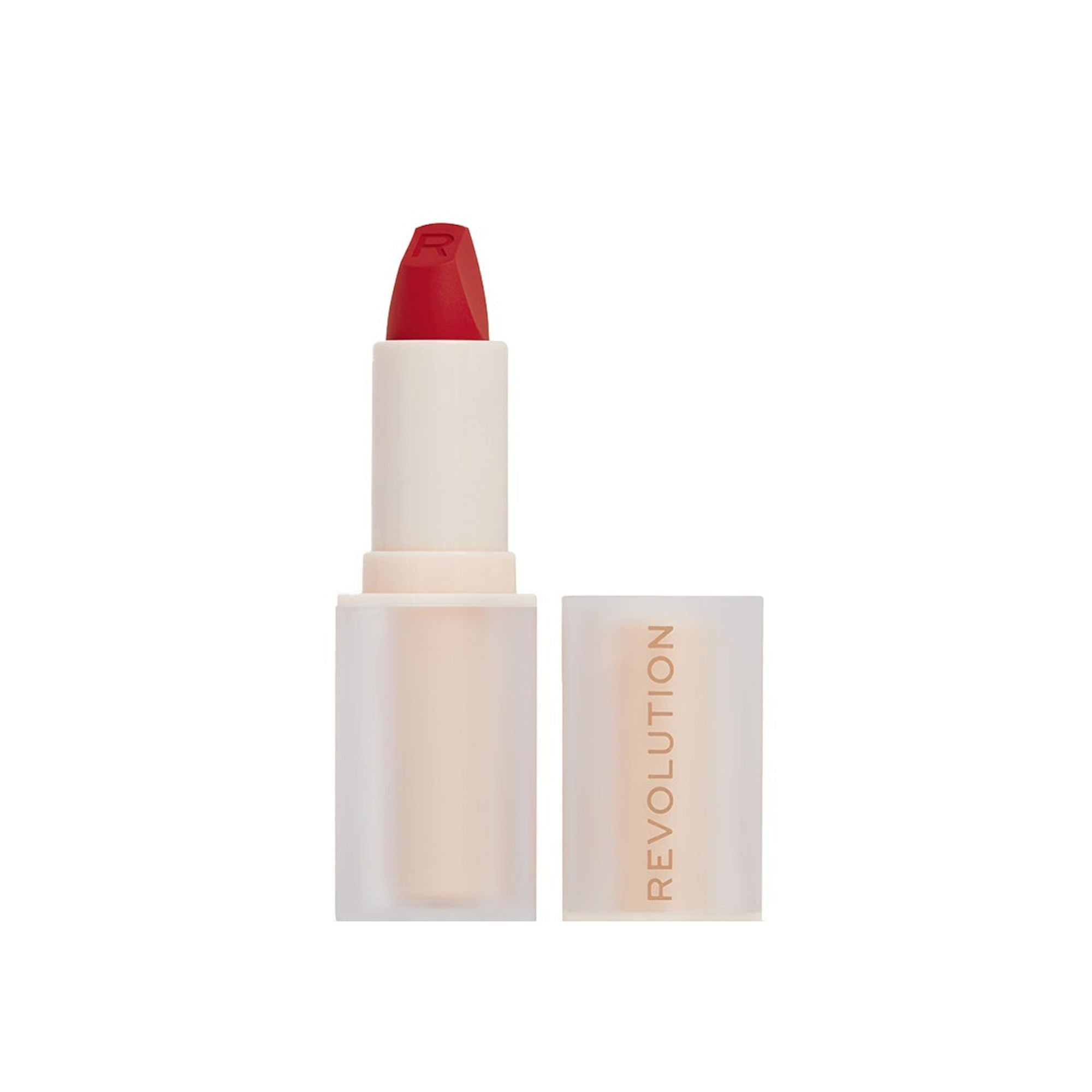 Makeup Revolution Lip Allure Soft Satin Lipstick - Vibe Red