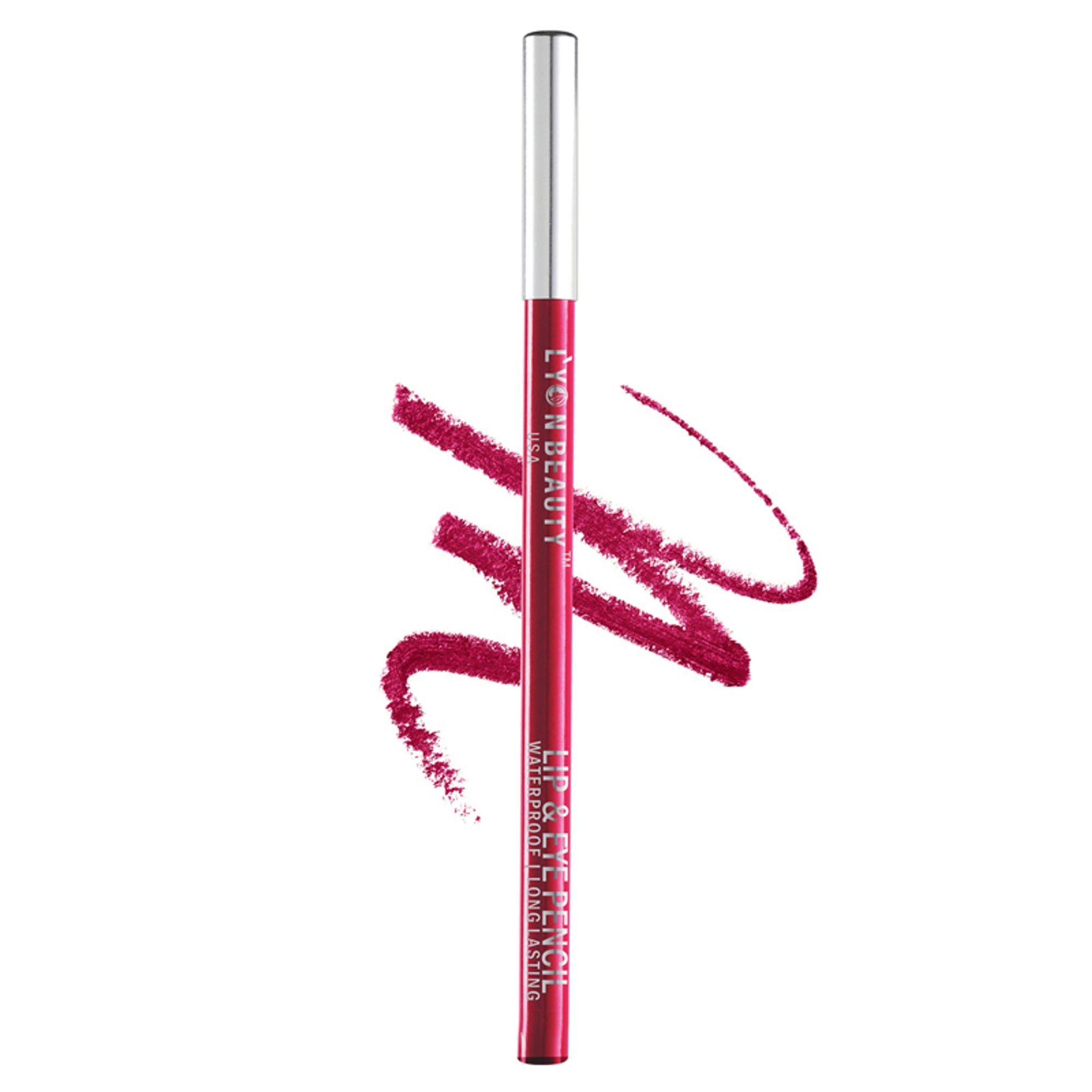 Lyon Beauty Lip & Eye Pencil - Intense Funchsia 24