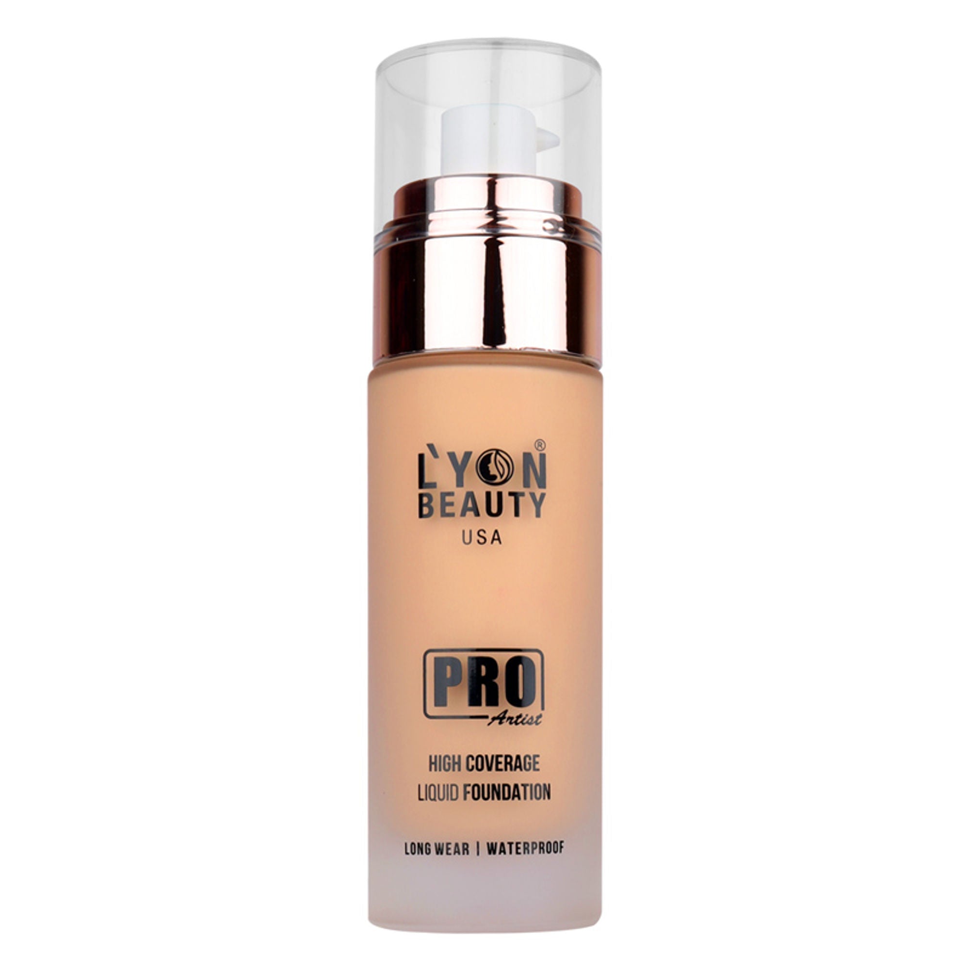Lyon Beauty Pro Artist High Coverage Foundation - Nude Beige 04