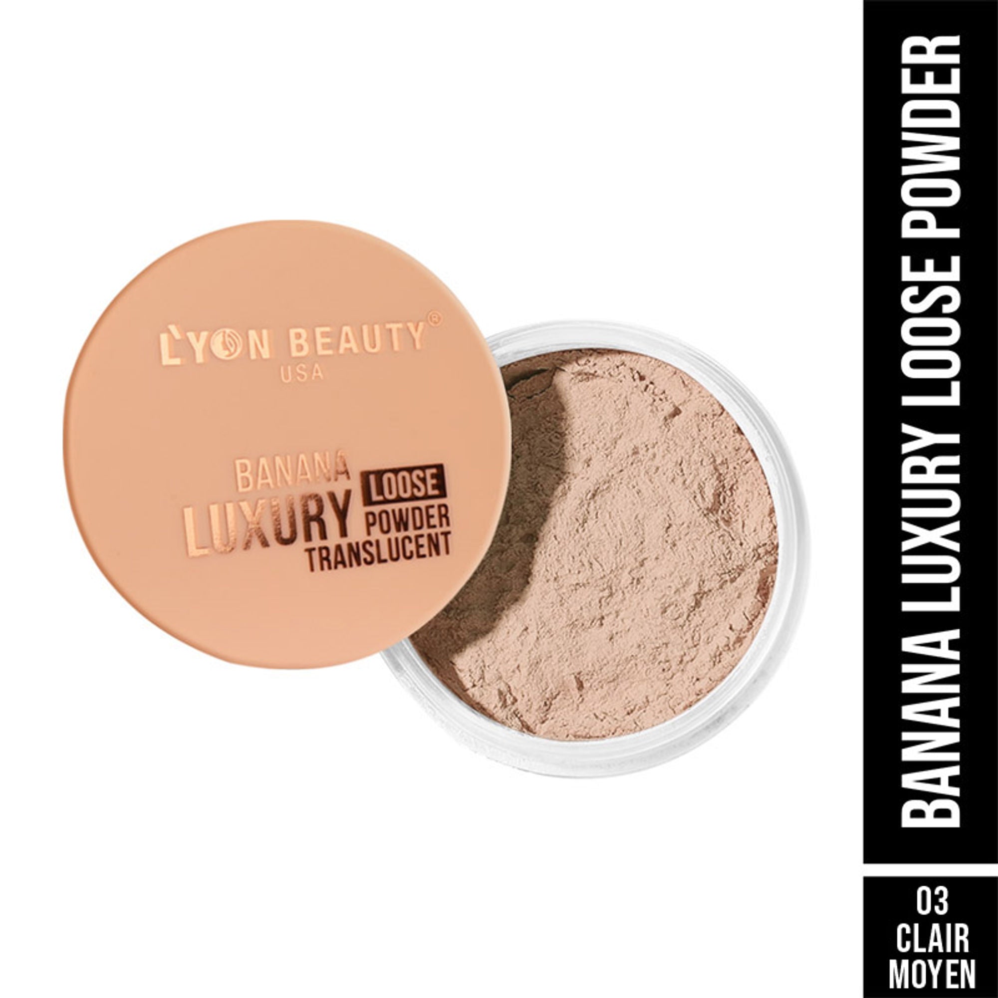 Lyon Beauty Banana Loose Powder - Clair Moyen 03