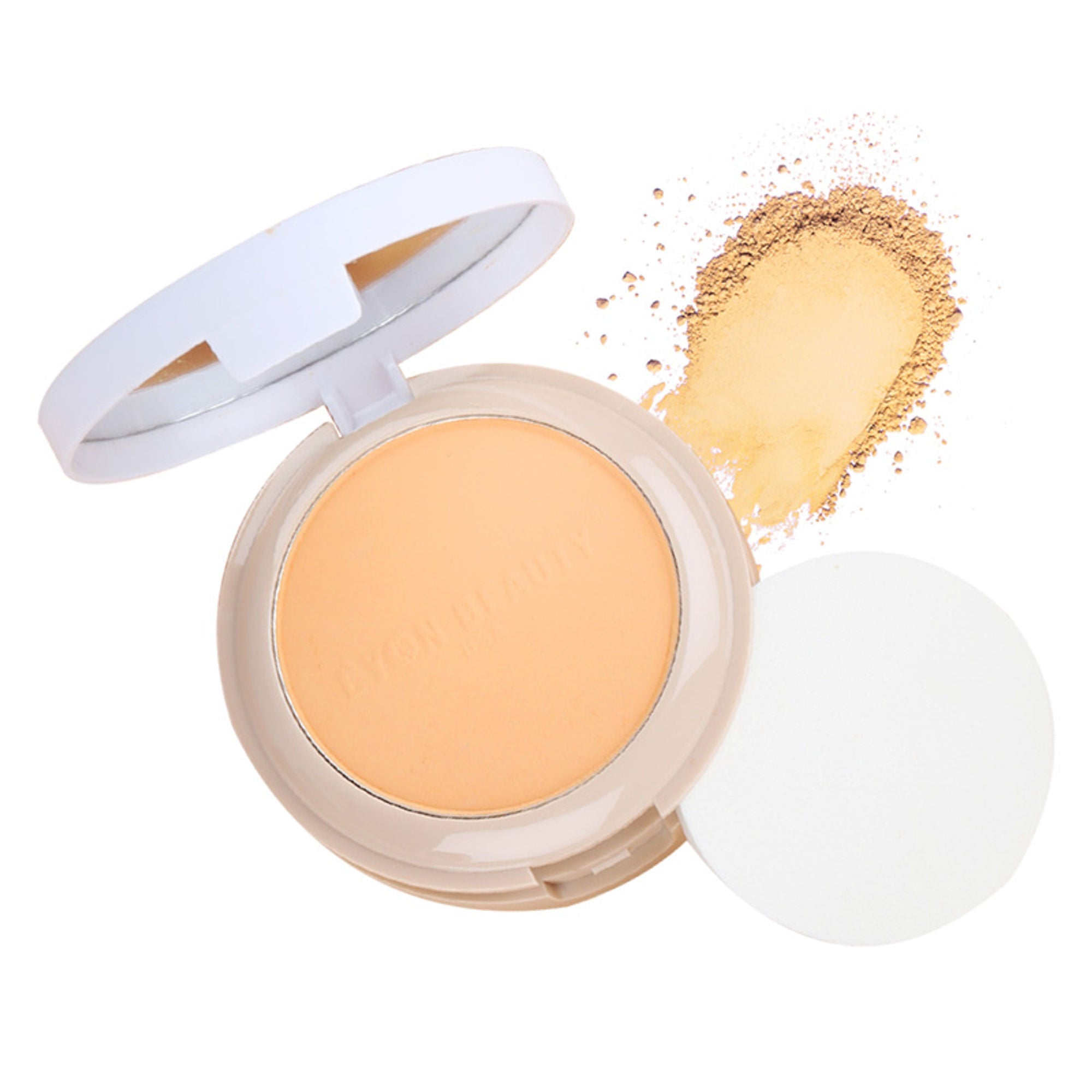 Lyon Beauty Coverlight Compact Powder - Natural Beige 04