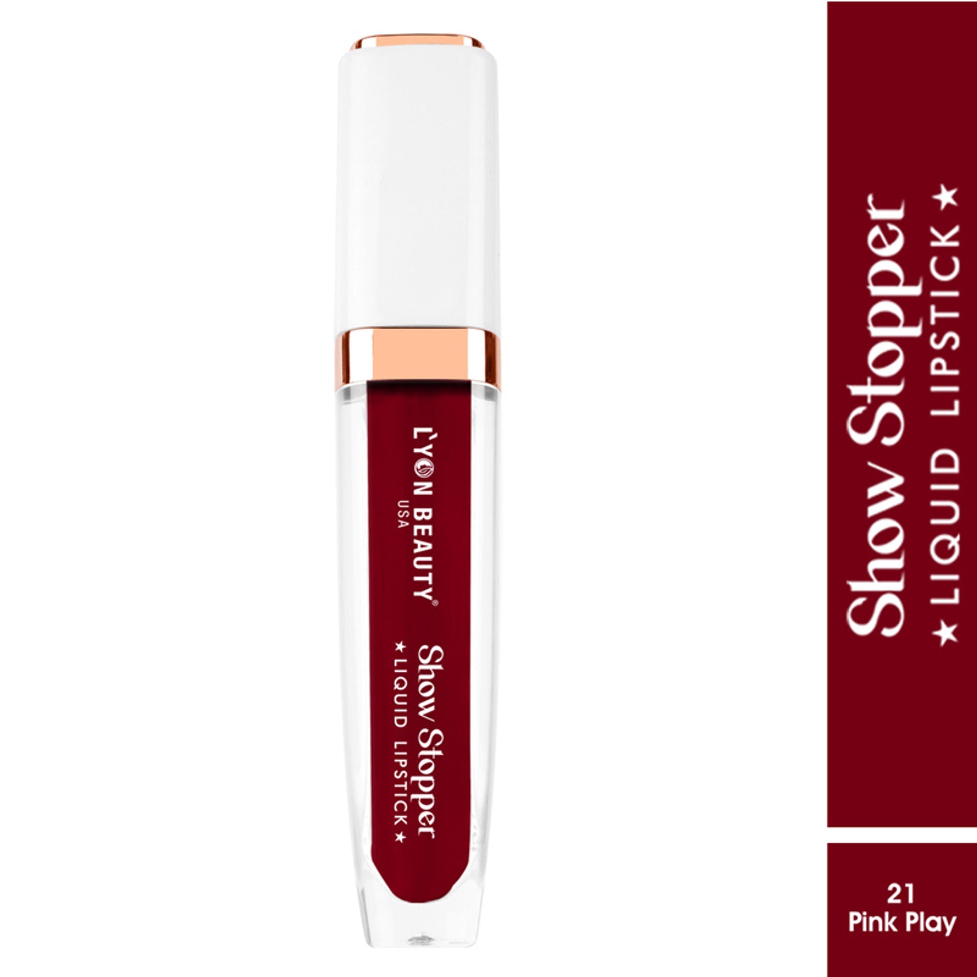 Lyon Beauty Show Stopper Liquid Lipstick - Pink Play 21