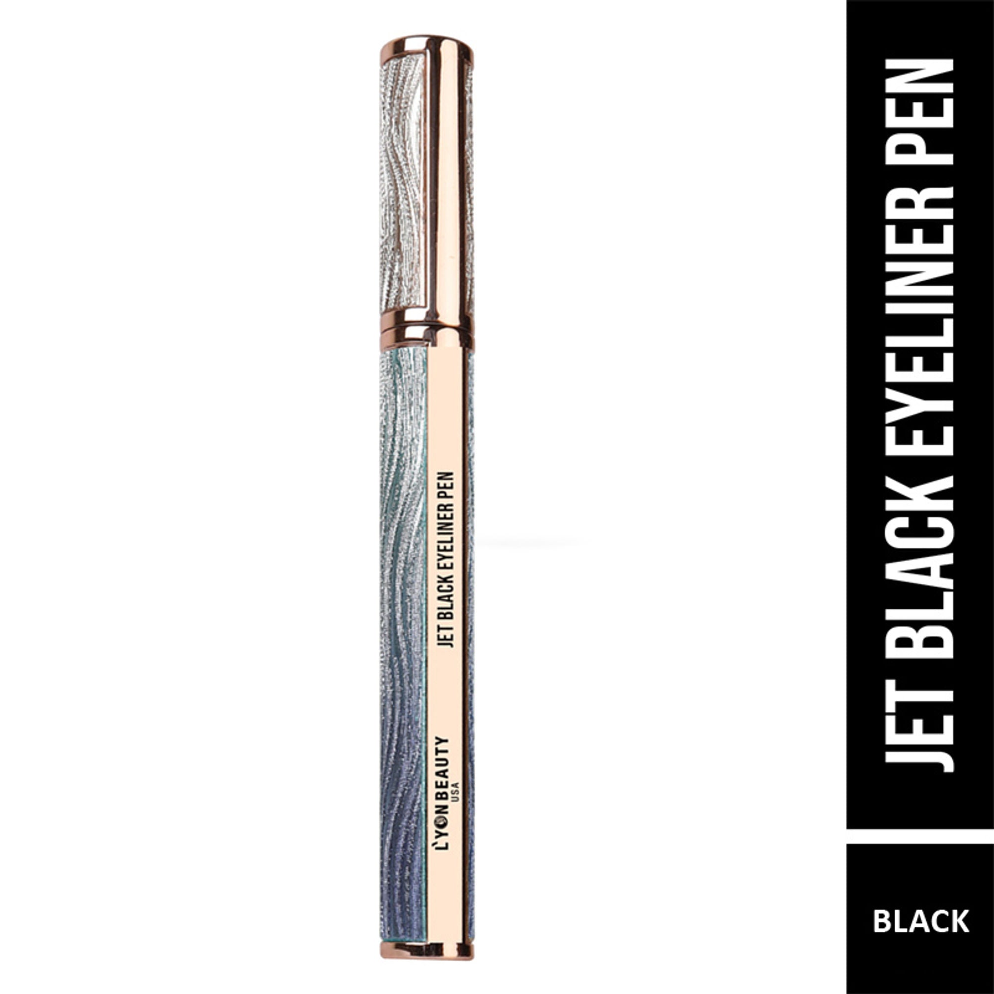 Lyon Beauty Jet Black Eyeliner Pen - B