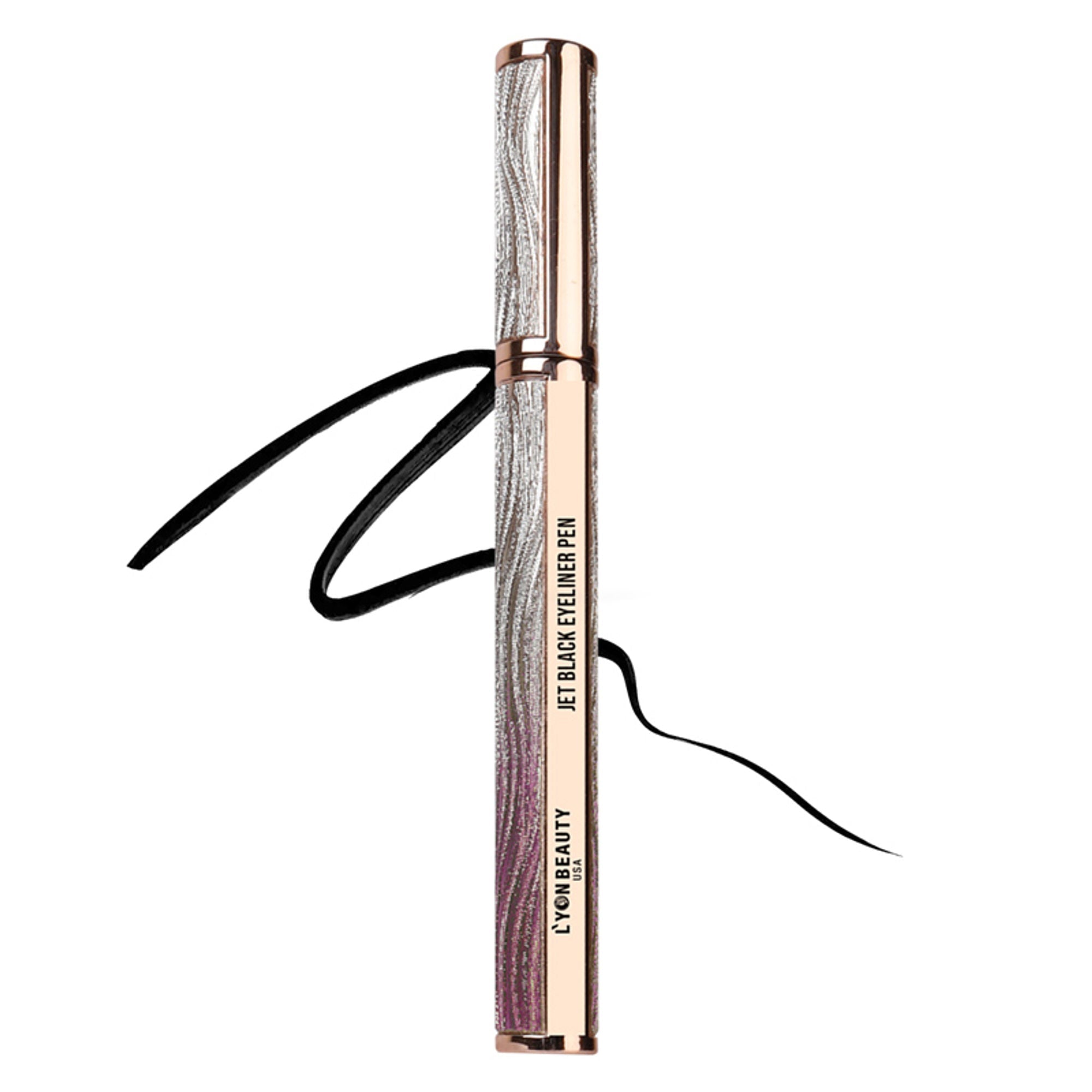 Lyon Beauty Jet Black Eyeliner Pen - D