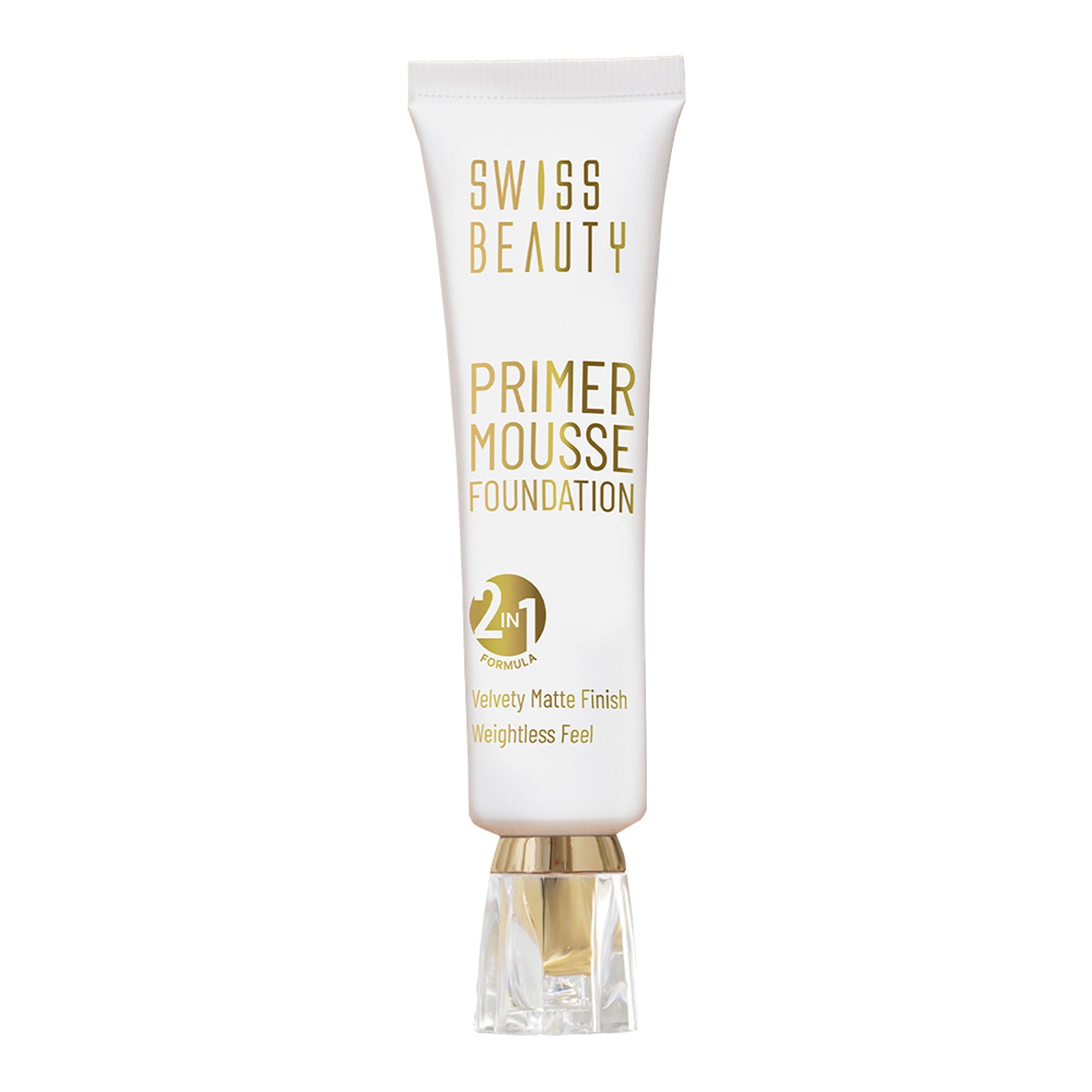 Swiss Beauty Primer Mousse Foundation - 10 Caramel Roast