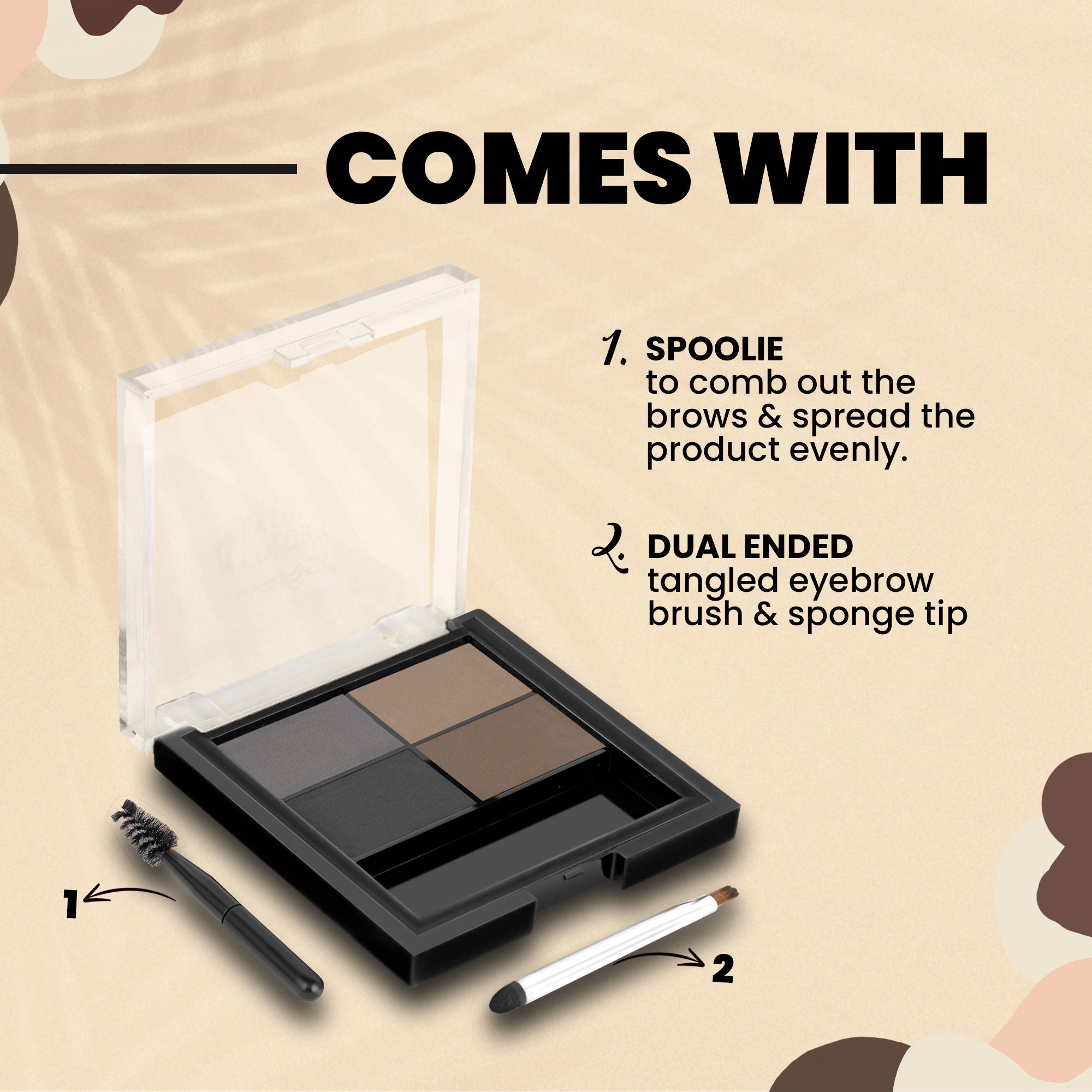MARS Cosmetics Eyebrow Powder Palette - 8g