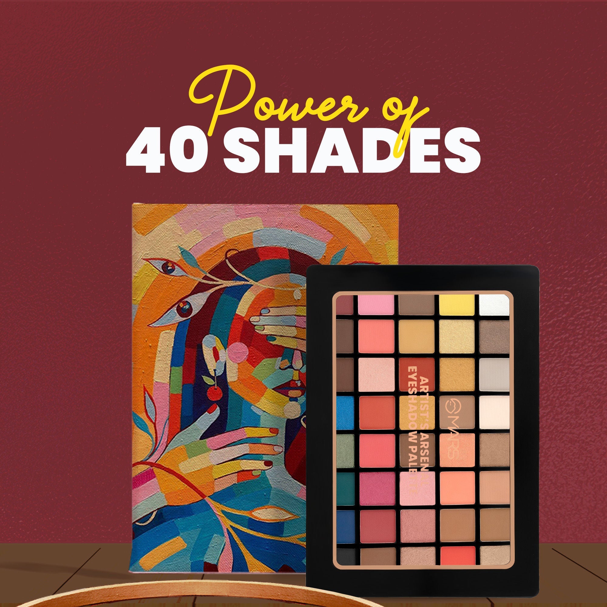 MARS Cosmetics Artist's Arsenal Eyeshadow Palette - 2