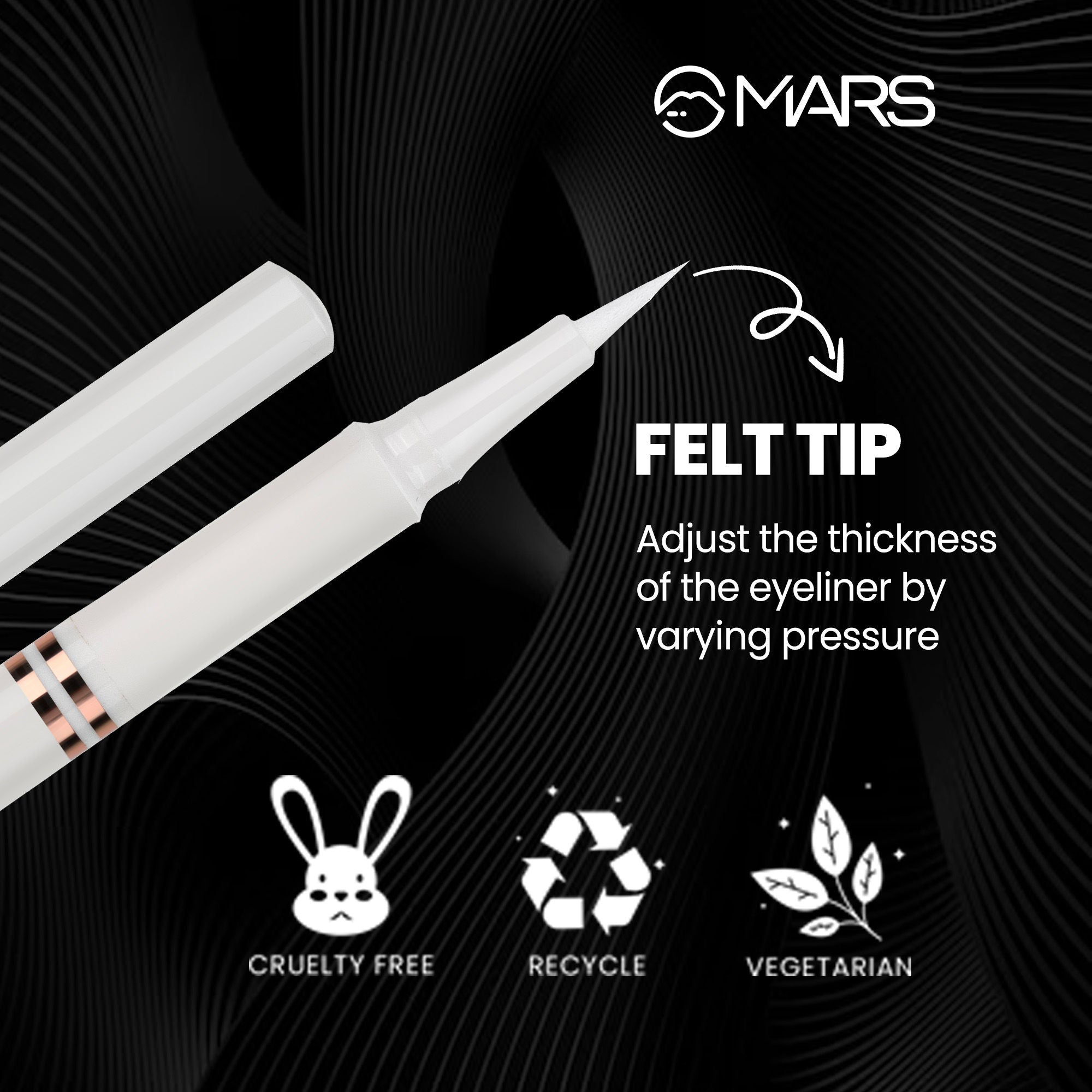 MARS Cosmetics Liquid Pen Eyeliner - White