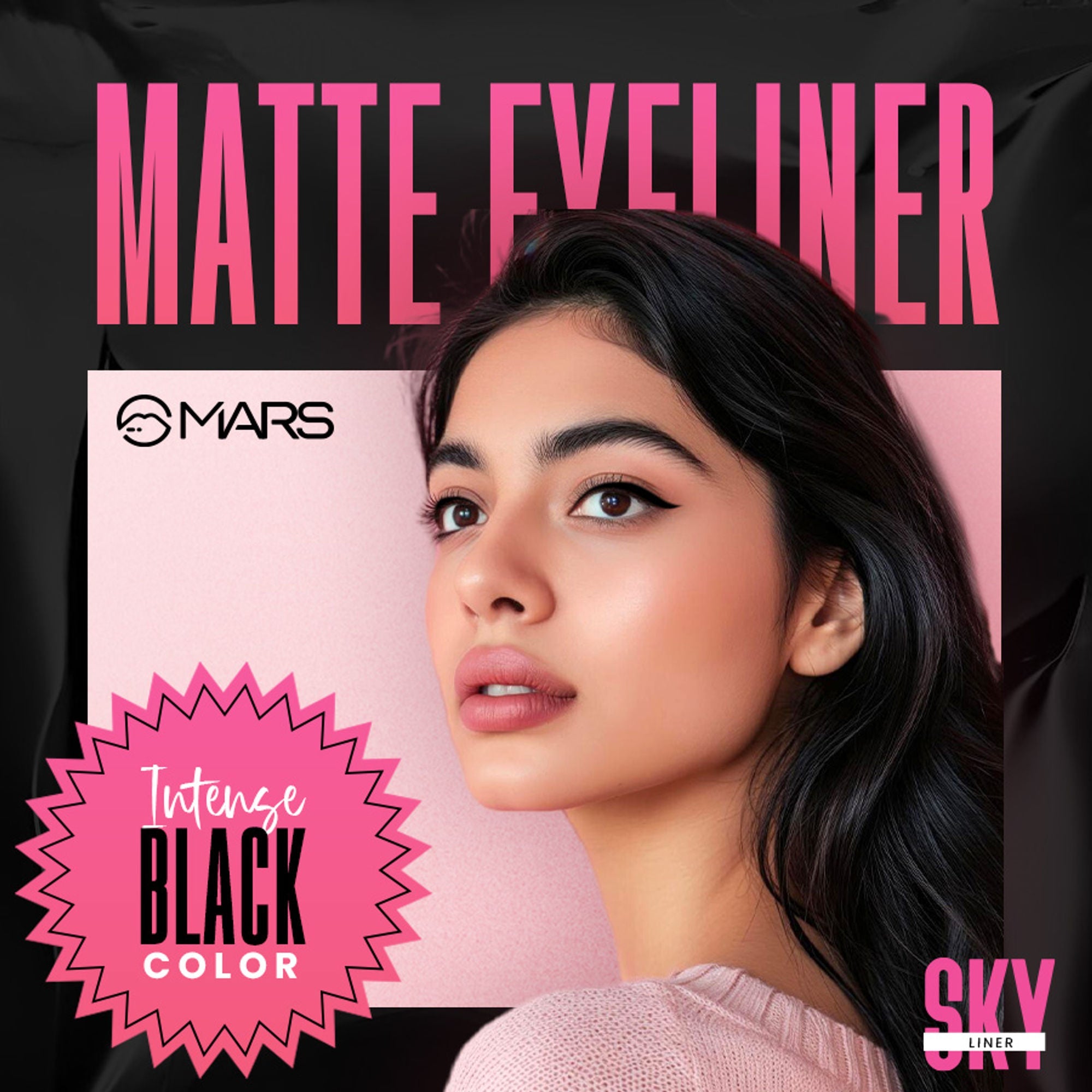 MARS Cosmetics Sky Liner Liquid Black Eyeliner