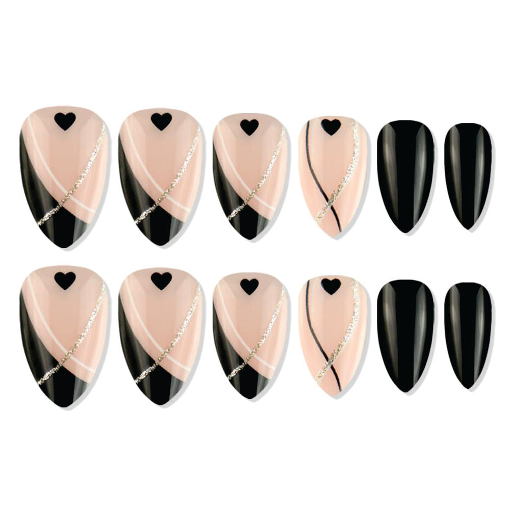 Shills Professional Reusable Press On Nails Almond - SPN690