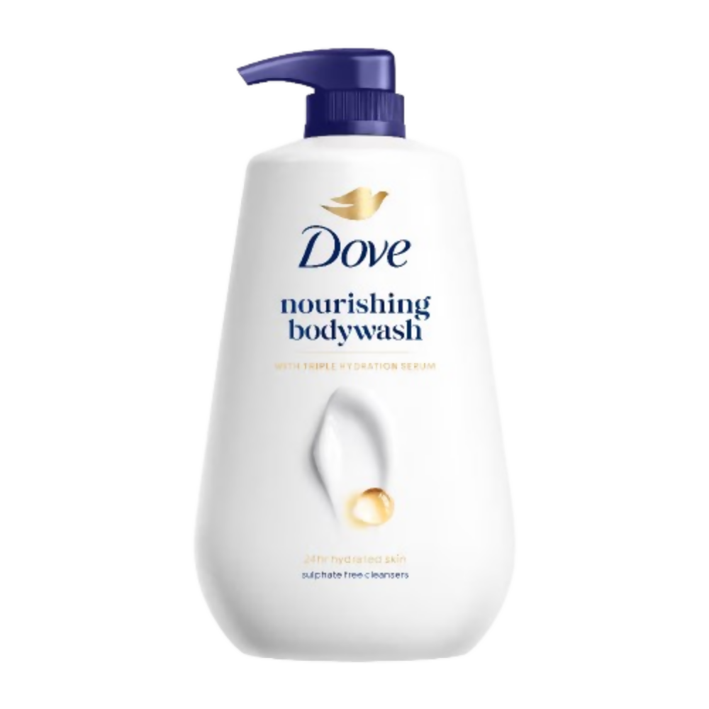 Dove 24 Hr Hydrated Skin Nourishing Body Wash For Soft Smooth Skin