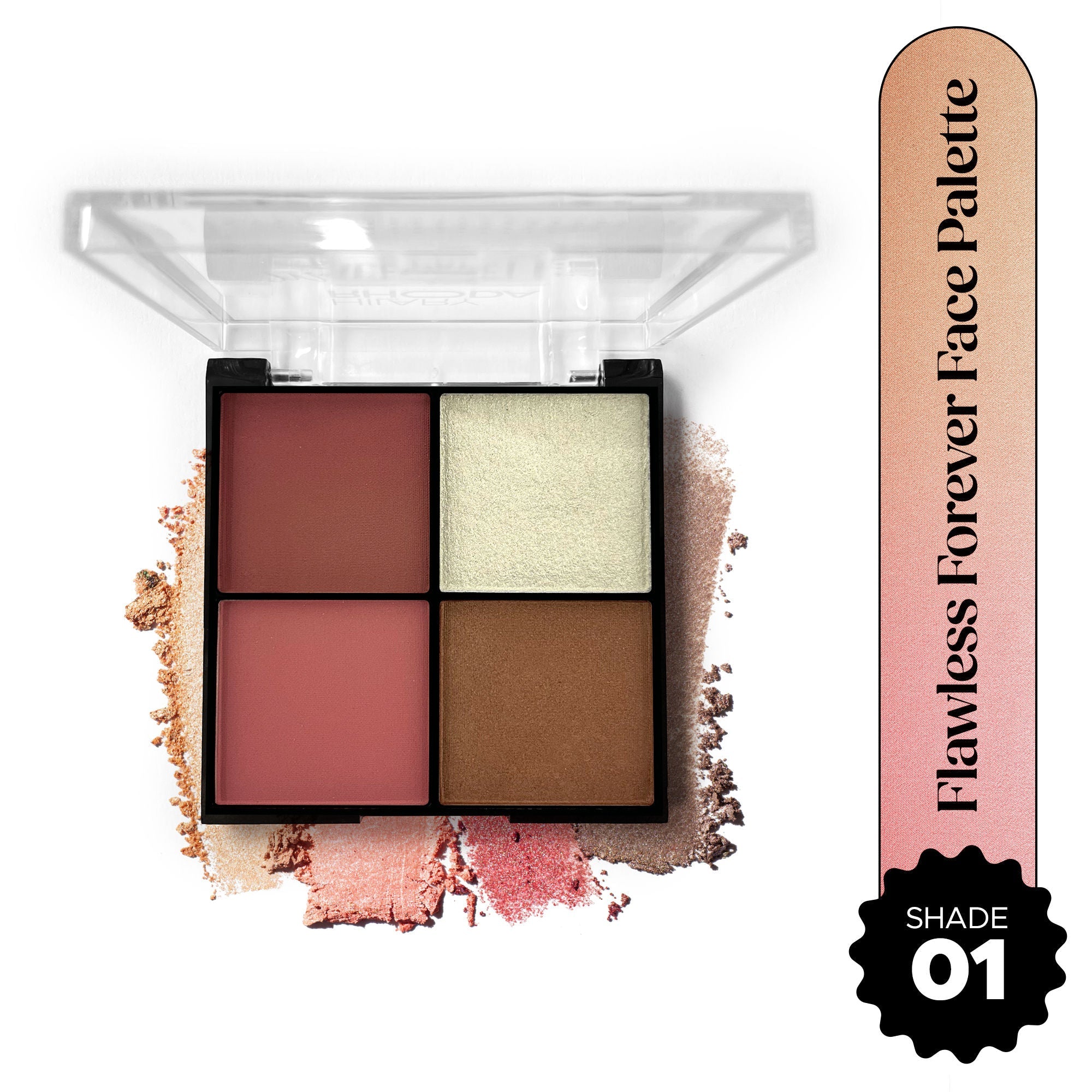 Hilary Rhoda Flawless Forever Face Palette - Light 01
