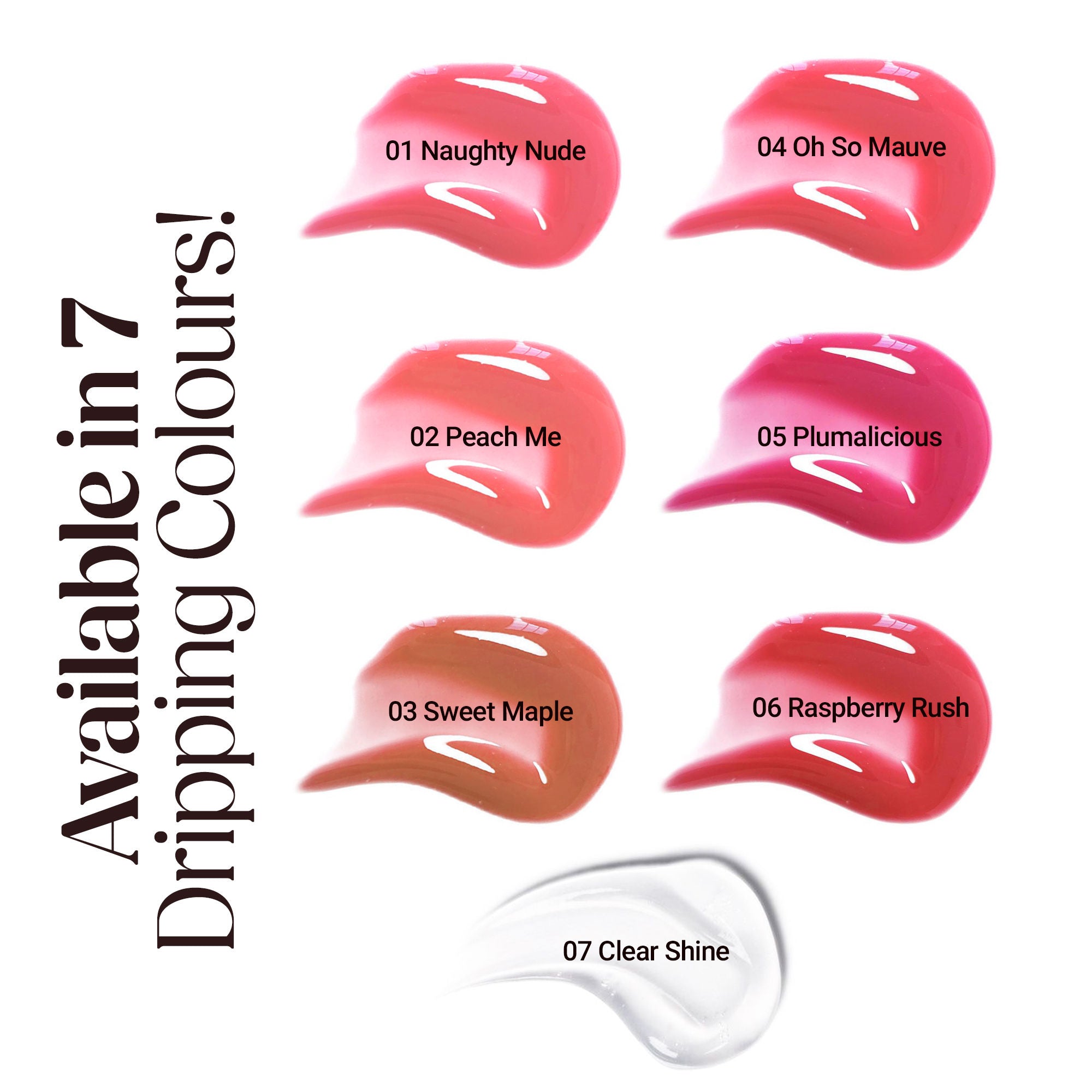 Hilary Rhoda Glass Glow Lip Gloss - Naughty Nude 01