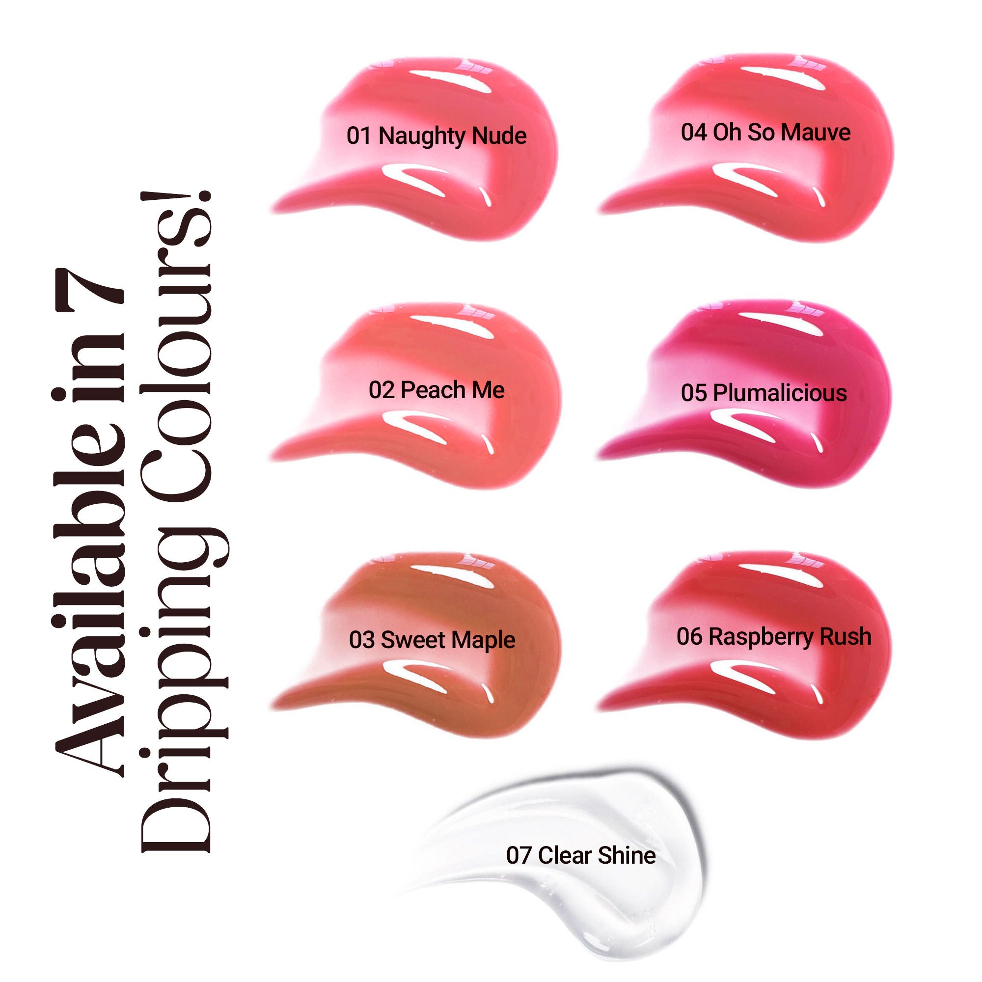 Hilary Rhoda Glass Glow Lip Gloss - Peach Me 02