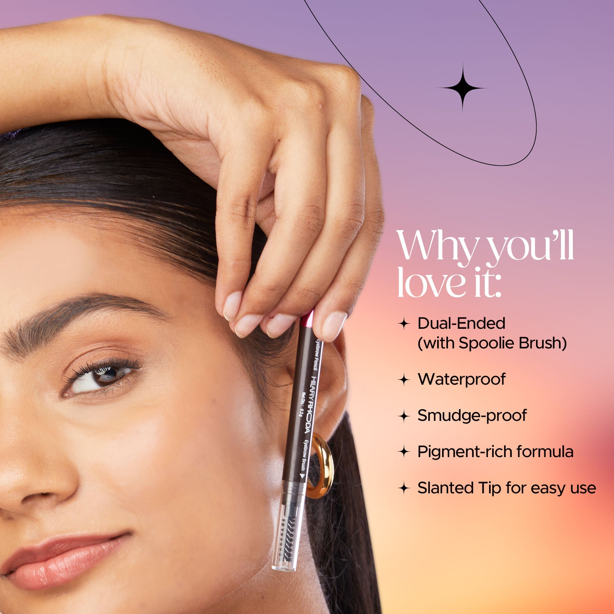 Hilary Rhoda Brow Artist Eyebrow Pencil - Coffee 02