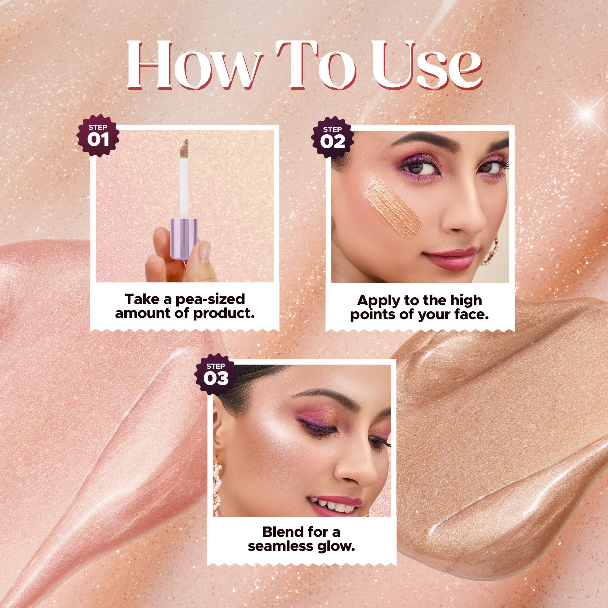 Hilary Rhoda Ultra Glow Liquid Highlighter - Ultra Pearl 01