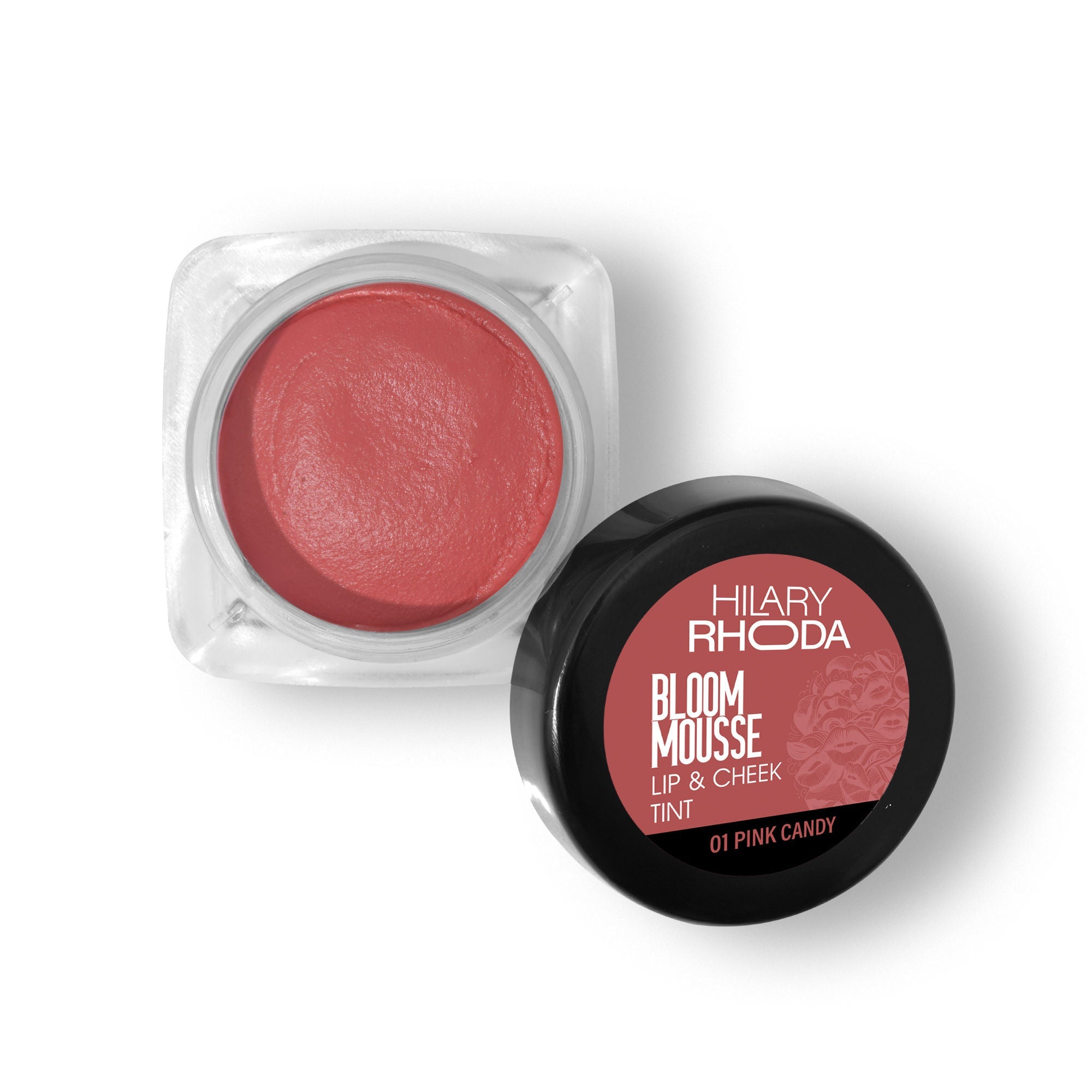Hilary Rhoda Bloom Mousse Waterproof Lip N Cheek Tint - Pink Candy 01