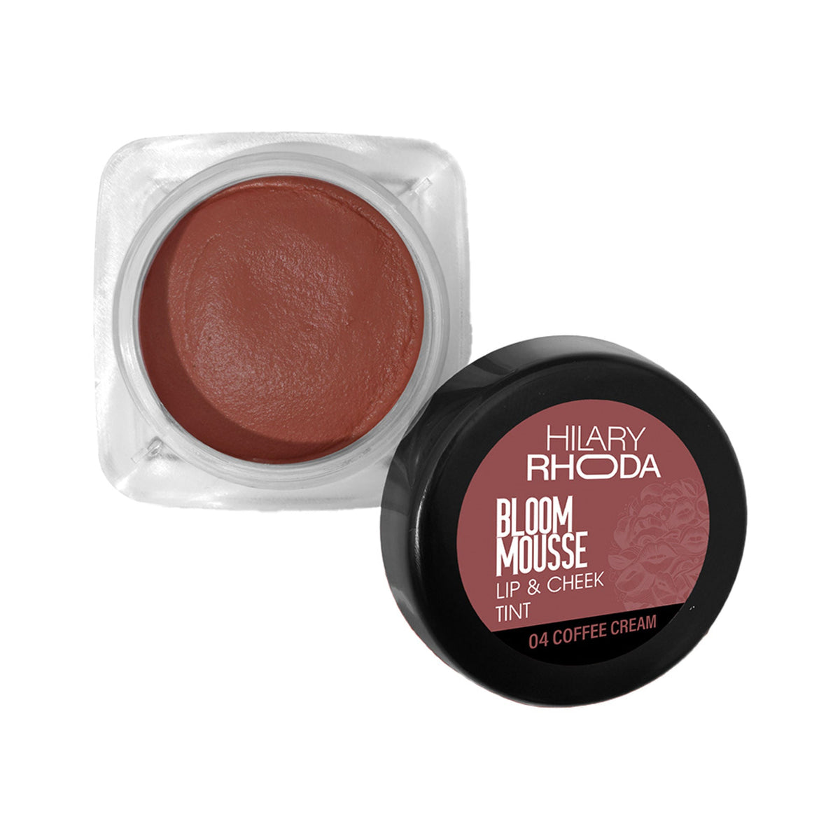 Hilary Rhoda Bloom Mousse Waterproof Lip N Cheek Tint - Coffee Cream 04