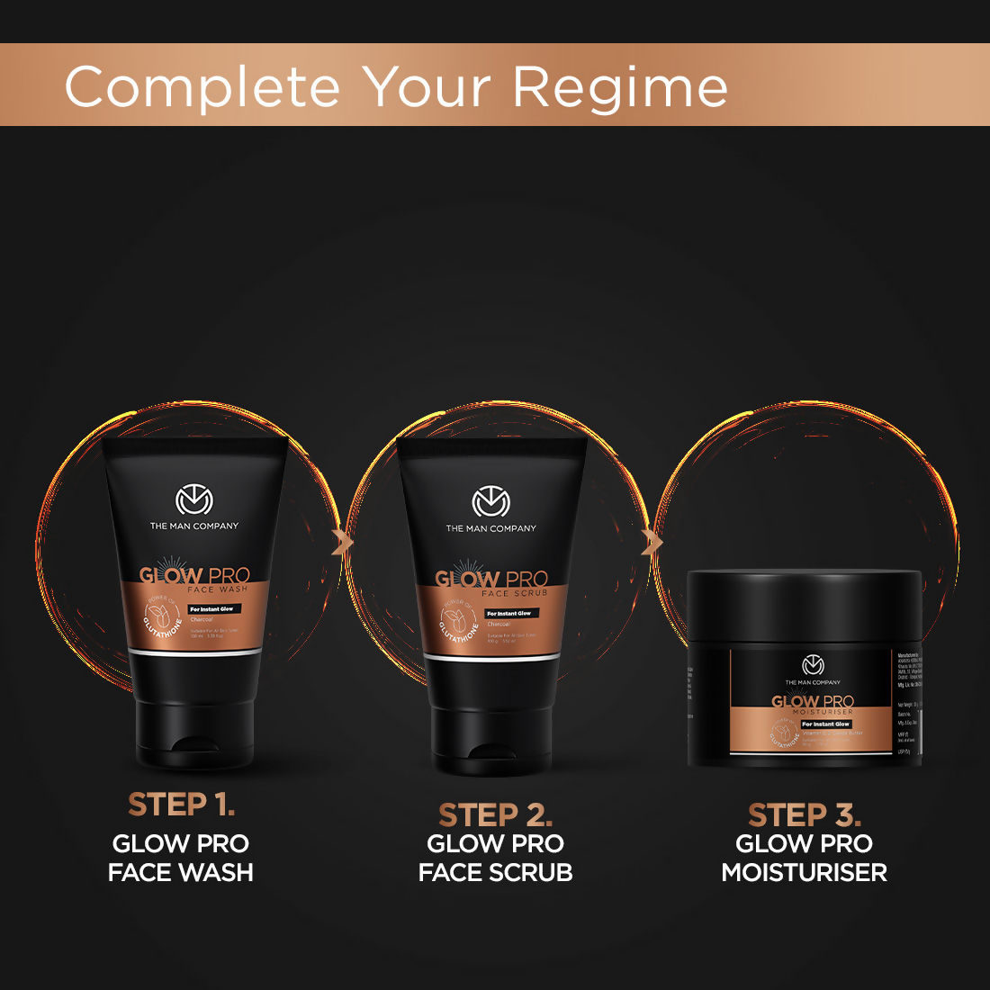 The Man Company Glow Pro Non-Sticky Daily Moisturizer For Instant Glow