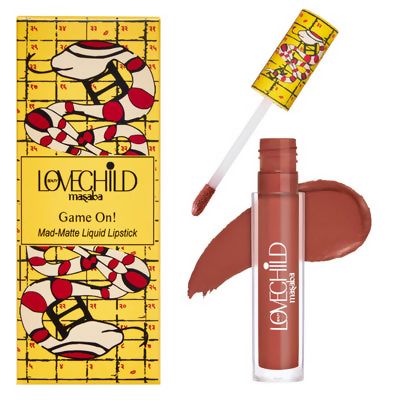 LoveChild By Masaba Gupta Ups & Downs Transfer- proof Plum Nude Liquid Lipstick