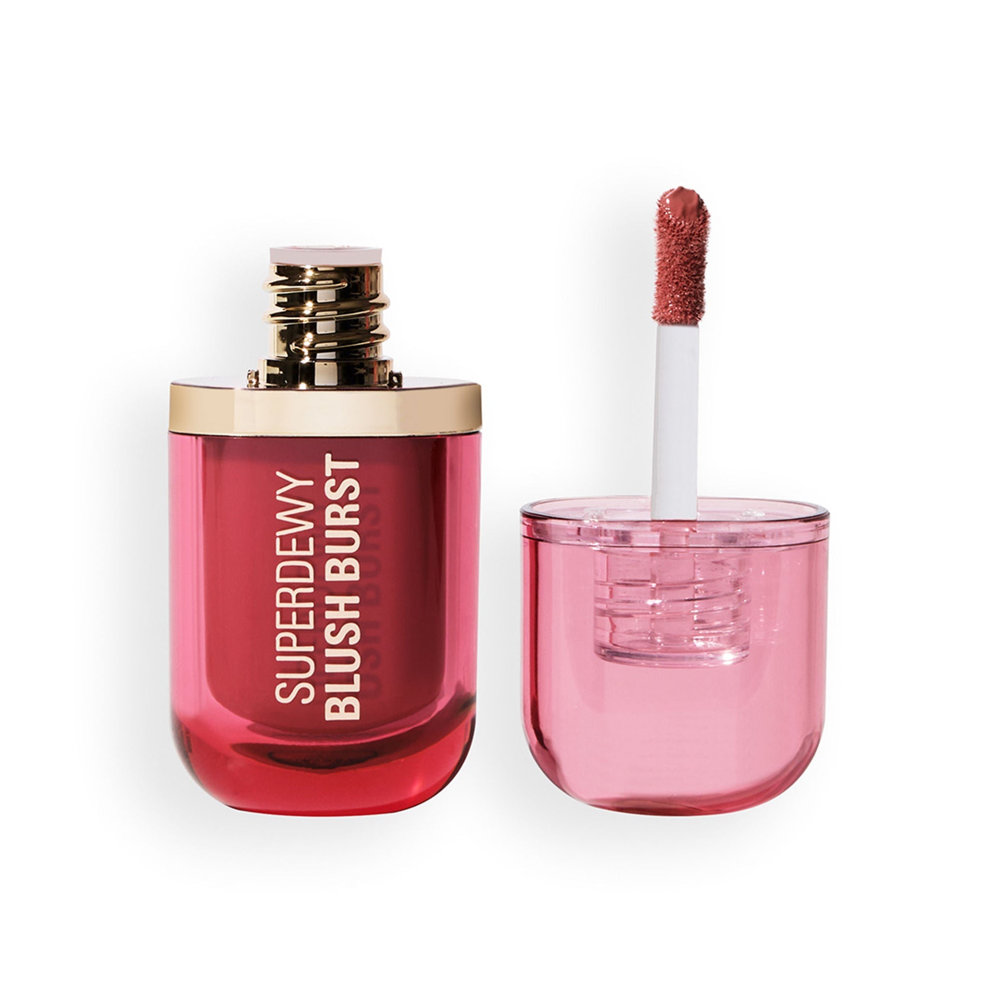 Makeup Revolution Superdewy Liquid Blush Burst - Rose All Day Dusty Pink