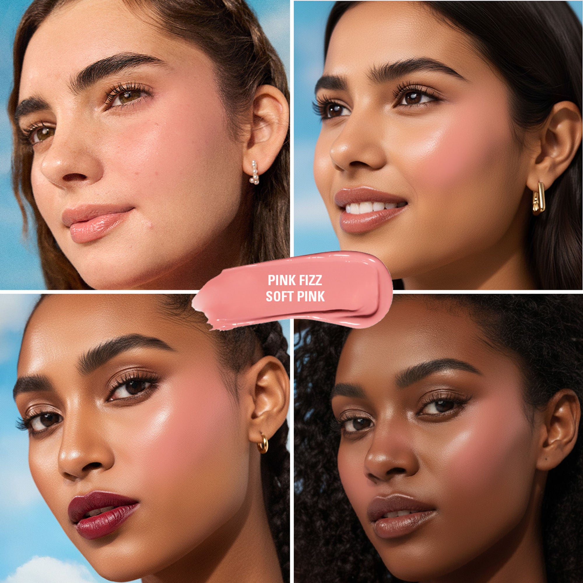 Makeup Revolution Superdewy Liquid Blush Burst - Pink Fizz Soft Pink