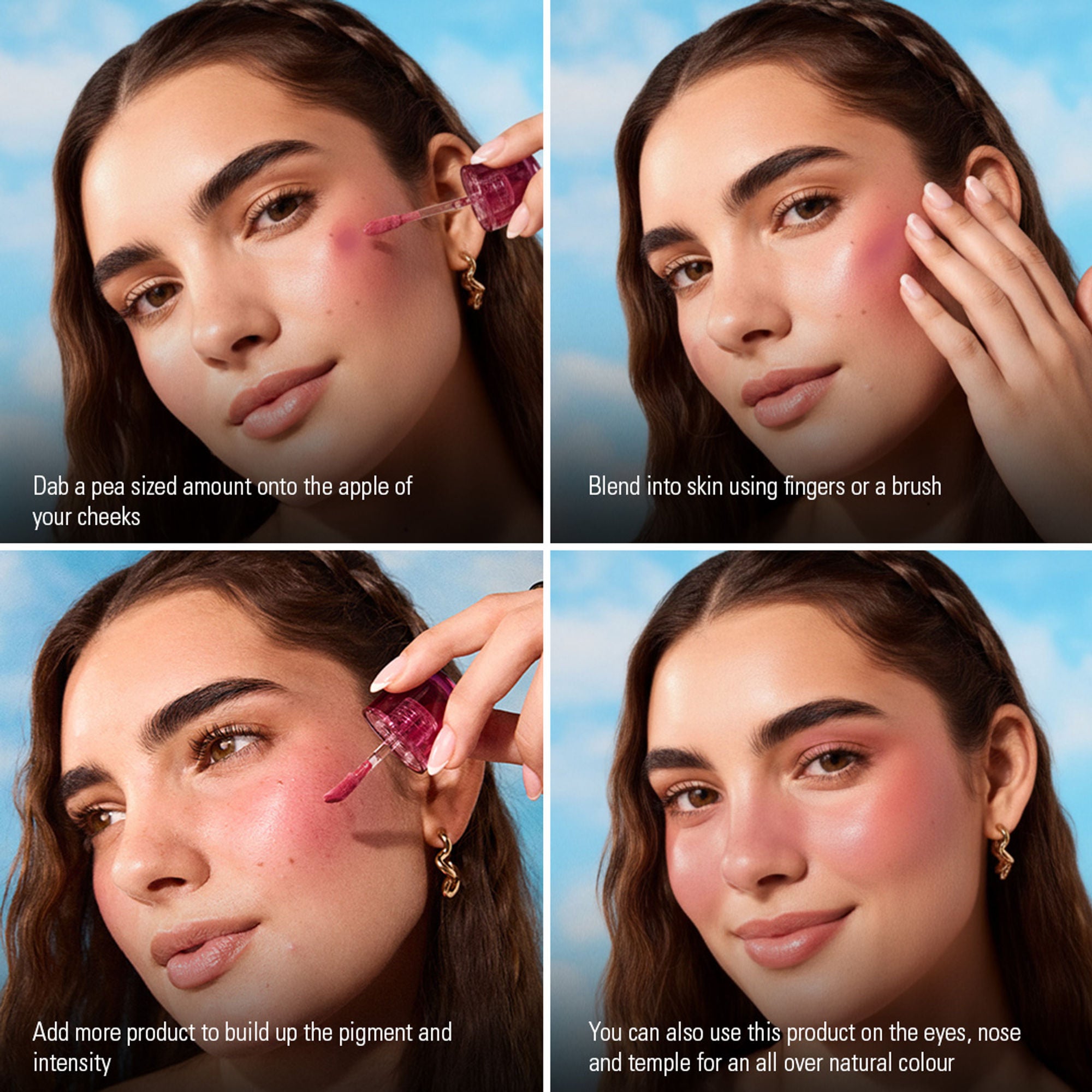 Makeup Revolution Superdewy Liquid Blush Burst - Caramel Cooler Bronze