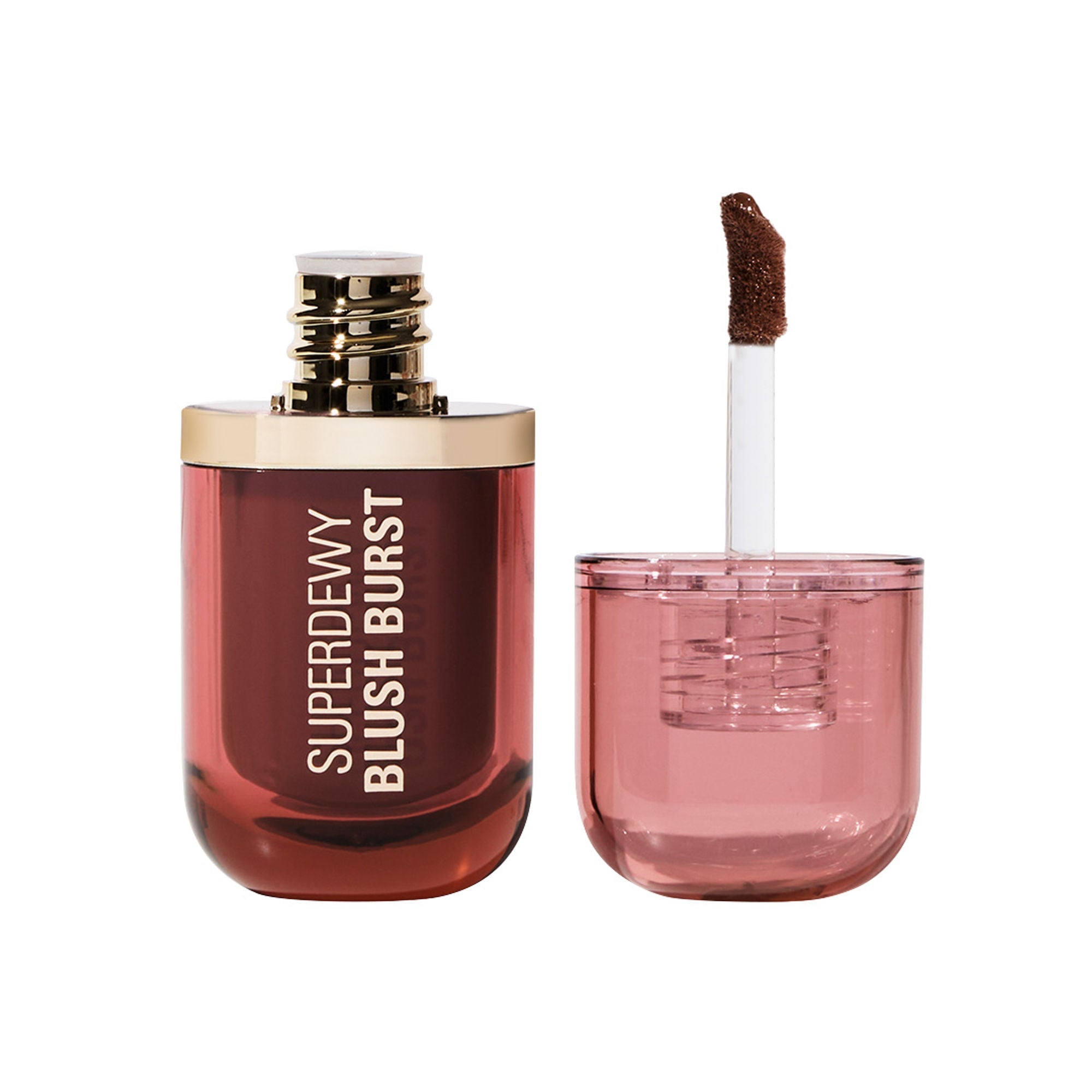 Makeup Revolution Superdewy Liquid Blush Burst - Caramel Cooler Bronze