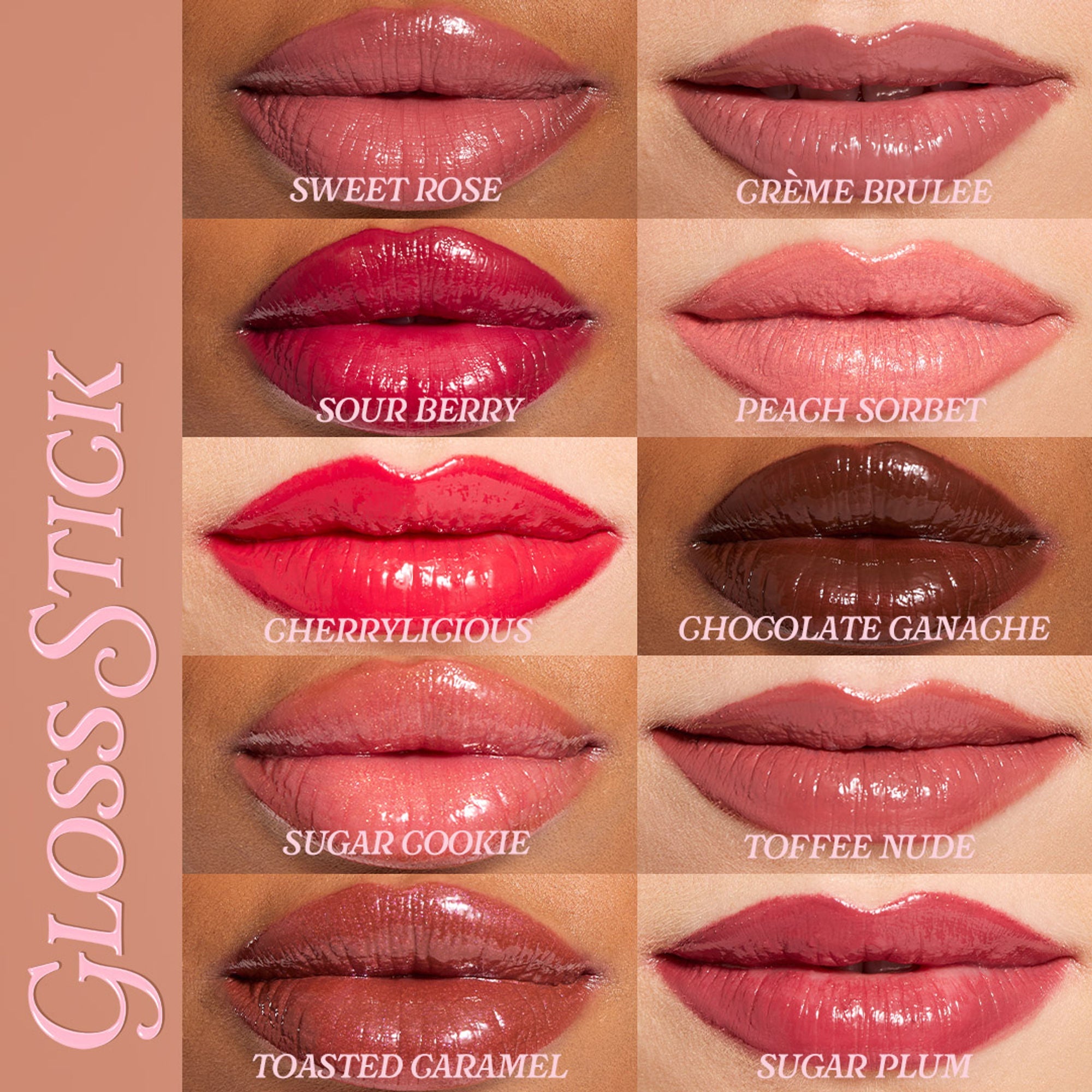 Makeup Revolution Pout Lip Gloss Stick - Cherrylicious