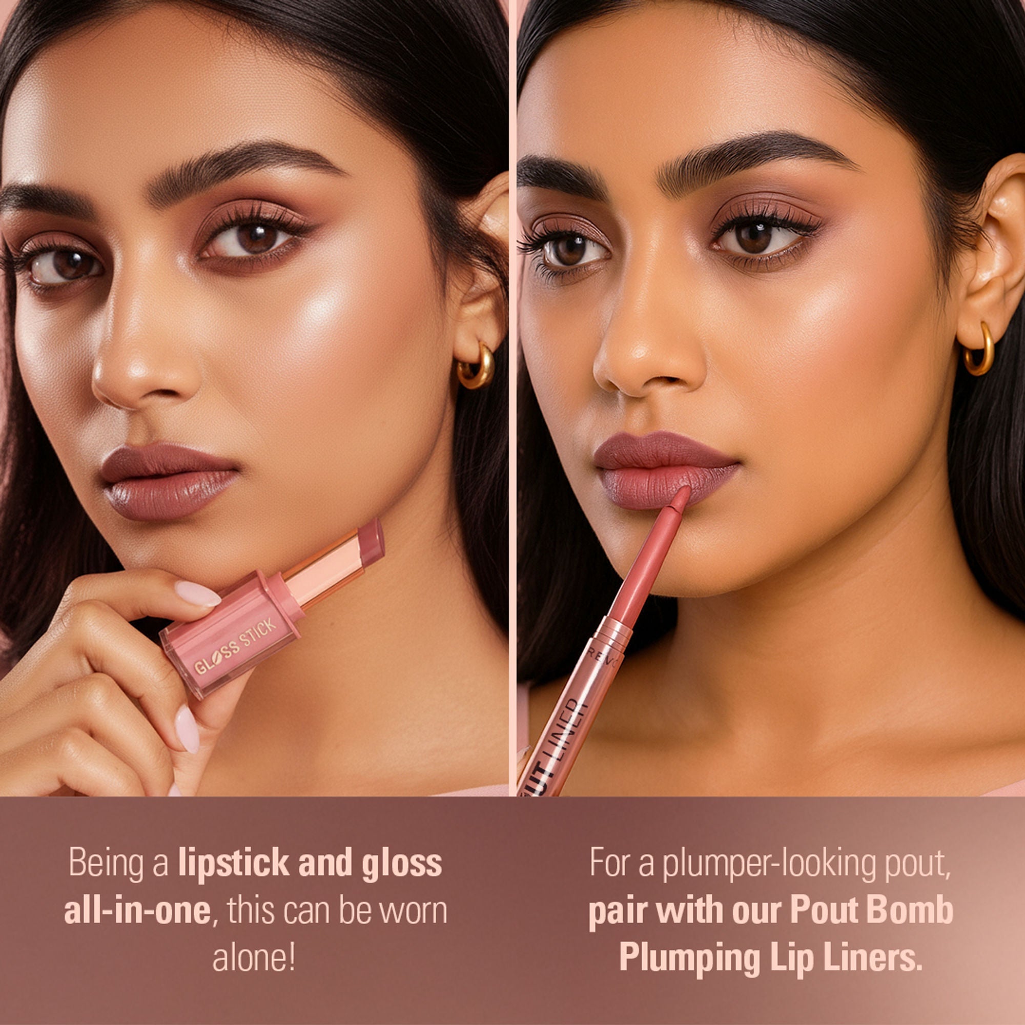 Makeup Revolution Pout Lip Gloss Stick - Cherrylicious