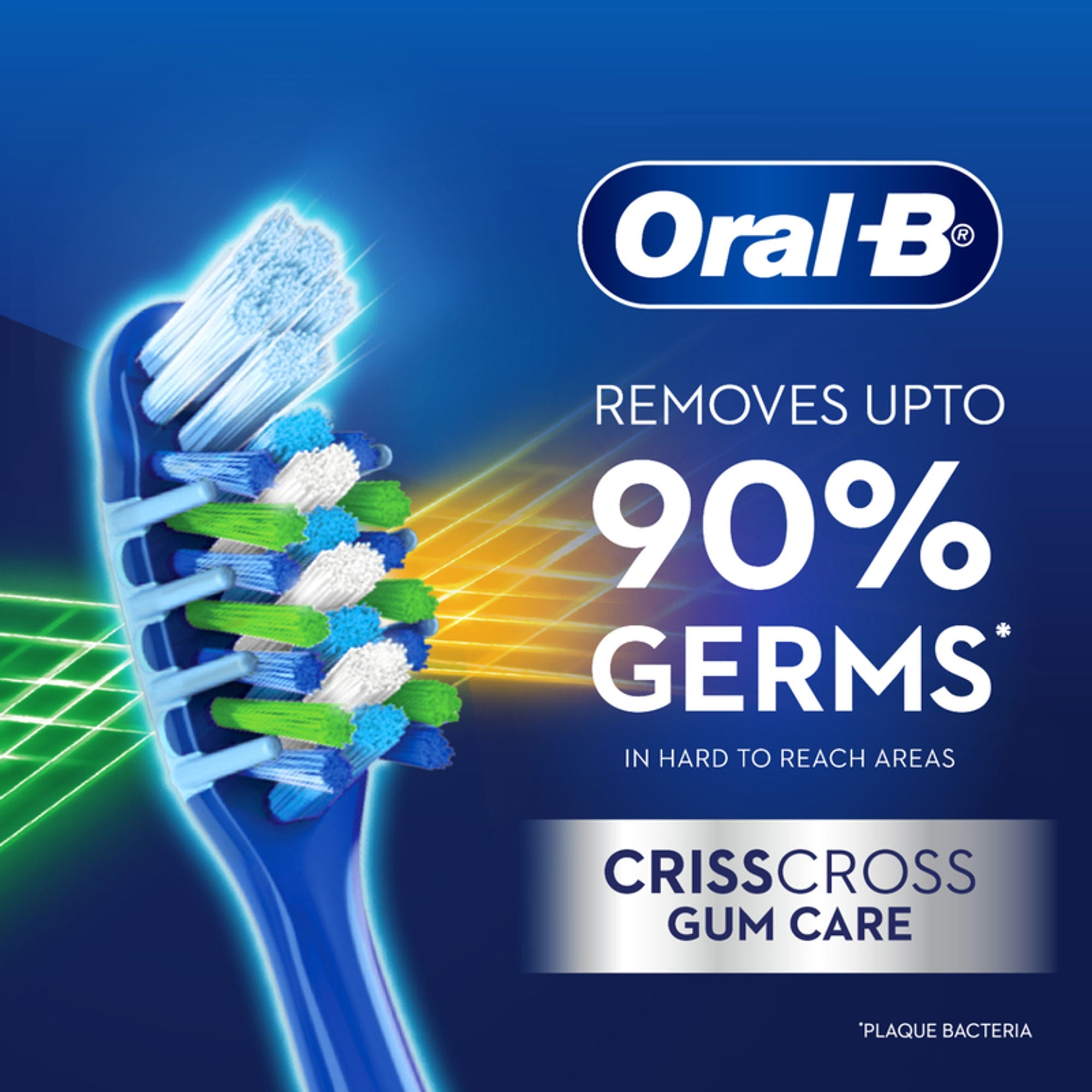 Oral-B Criss Cross Gum Care Toothbrush Pack Of 1 (medium)