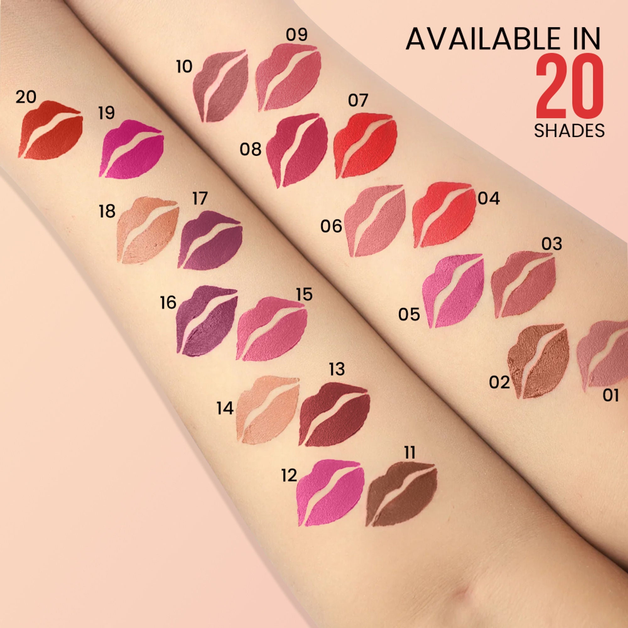Shryoan Chic Velvet Matte Liquid Lipstick - Lavender Lotus-16