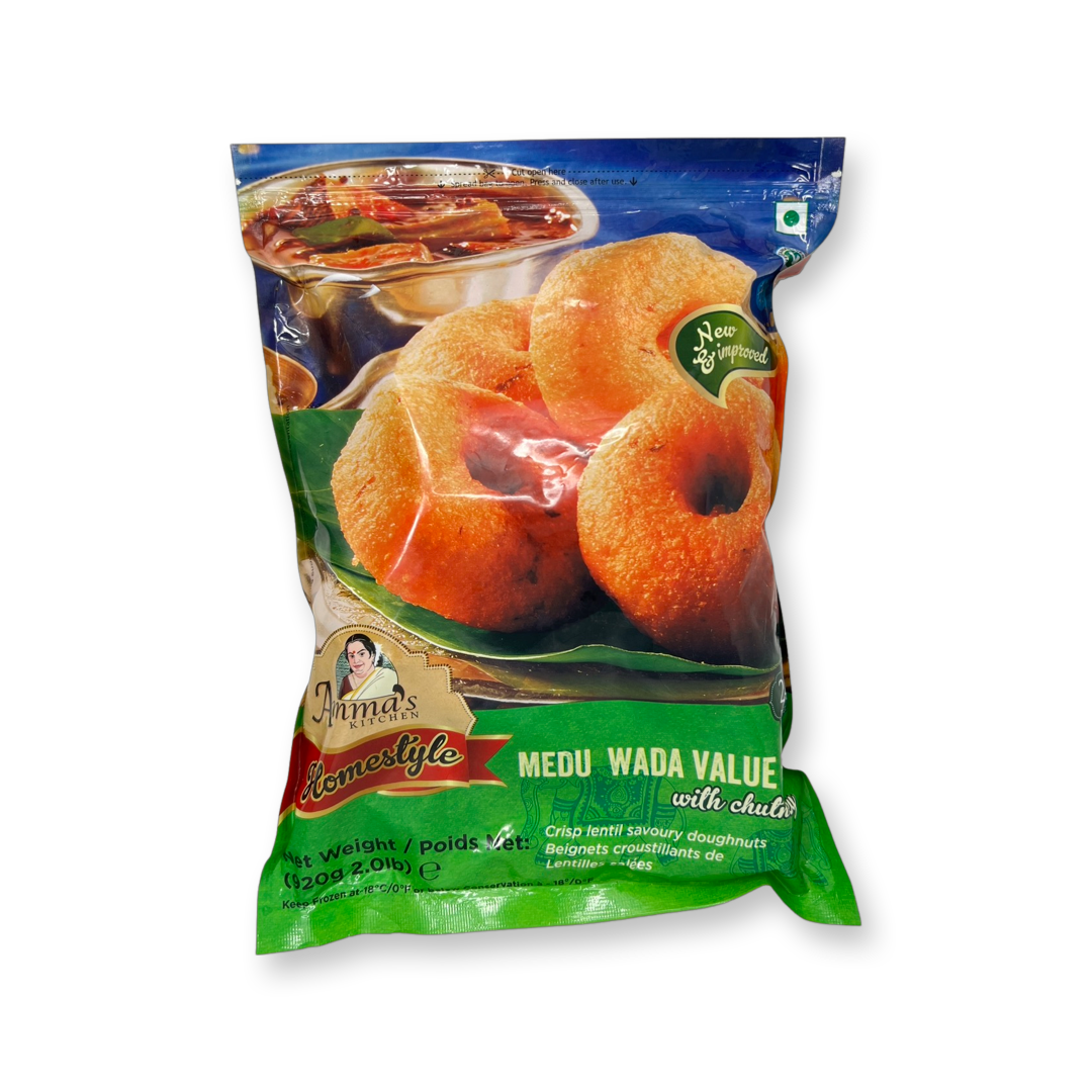 Amma's Kitchen Mendu Vada With Chutney (24) 2lb