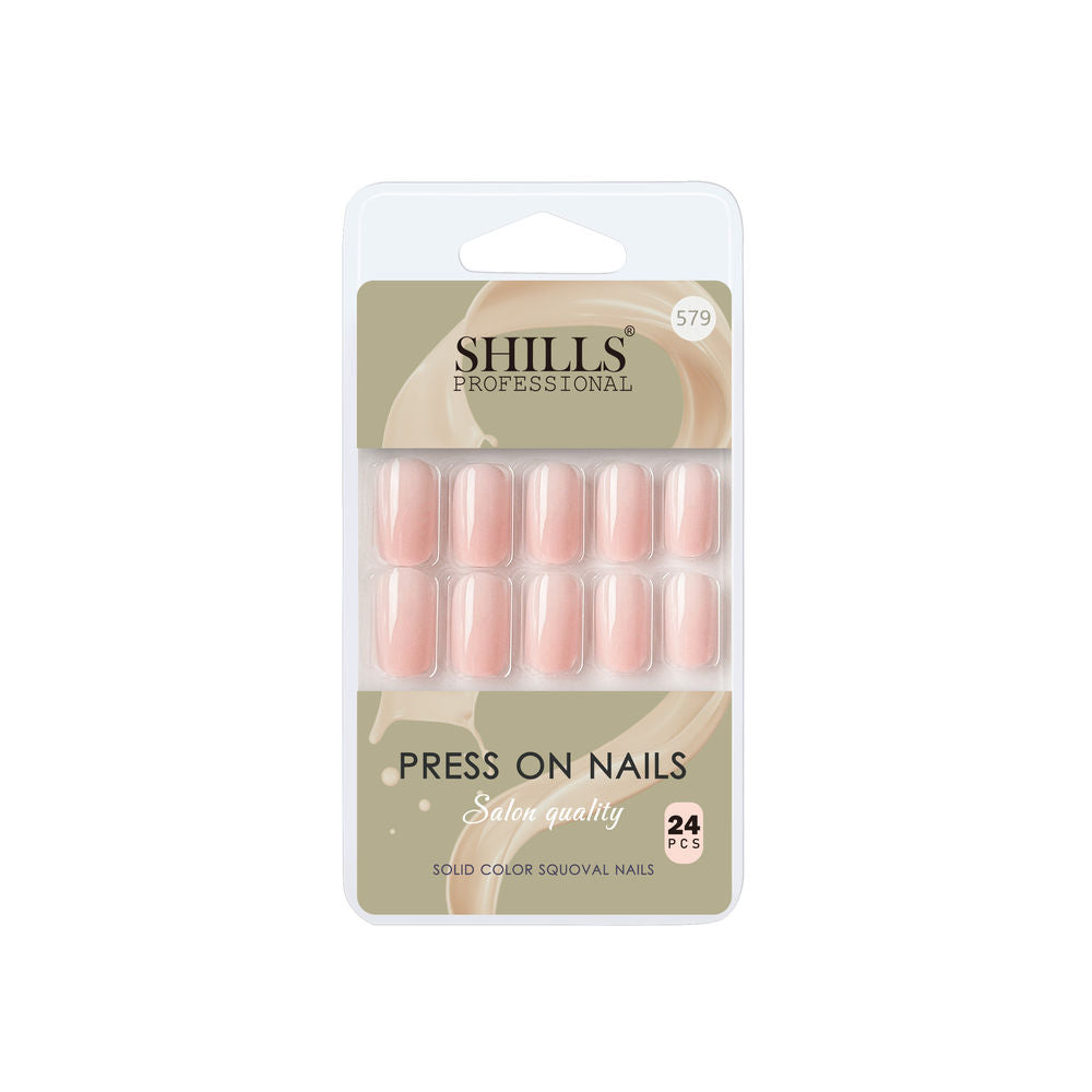 Shills Professional Reusable Press On Nails Square - SPN579