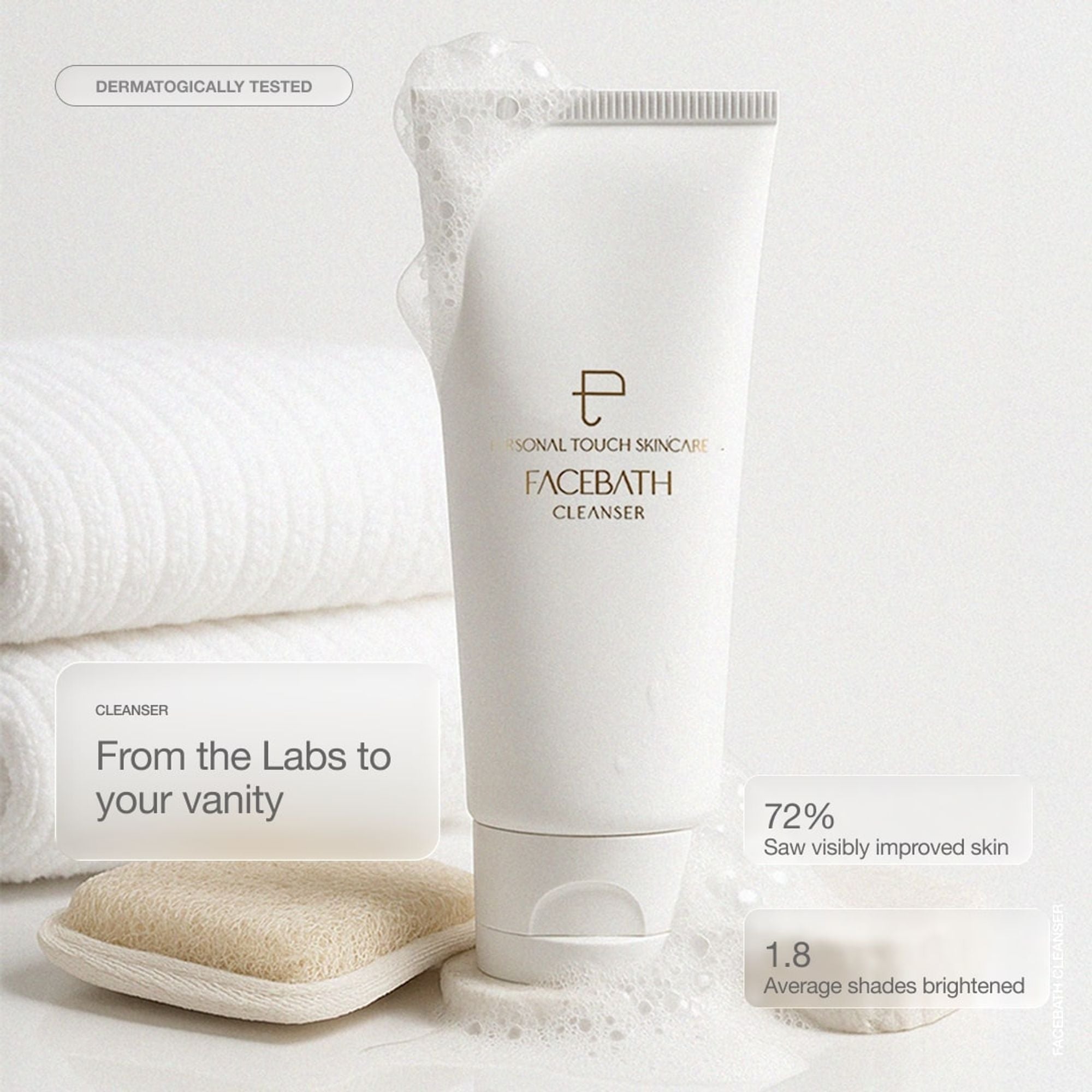 Personal Touch Skincare Skincare Facebath Deep Cleansing Milk Facewash