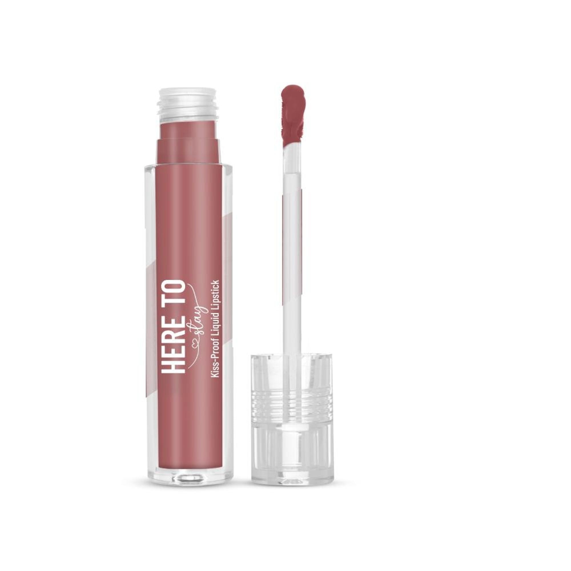 Swiss Beauty Select Here To Stay Kiss Proof Liquid Matte Lipstick With Vitamin E - 15 Delicated Cocoa