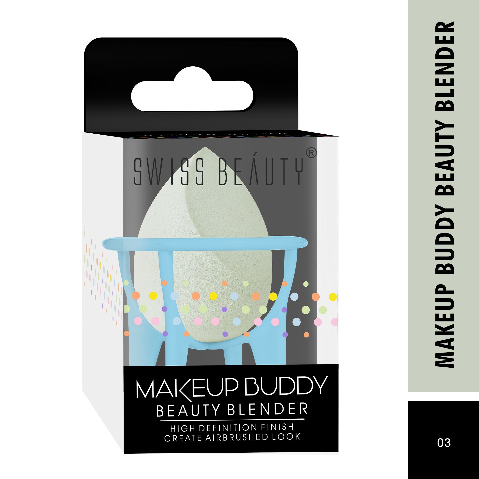 Swiss Beauty Makeup Buddy Beauty Blender - Green
