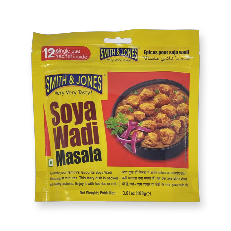 Smith & Jones Soya Wadi Masala 108g